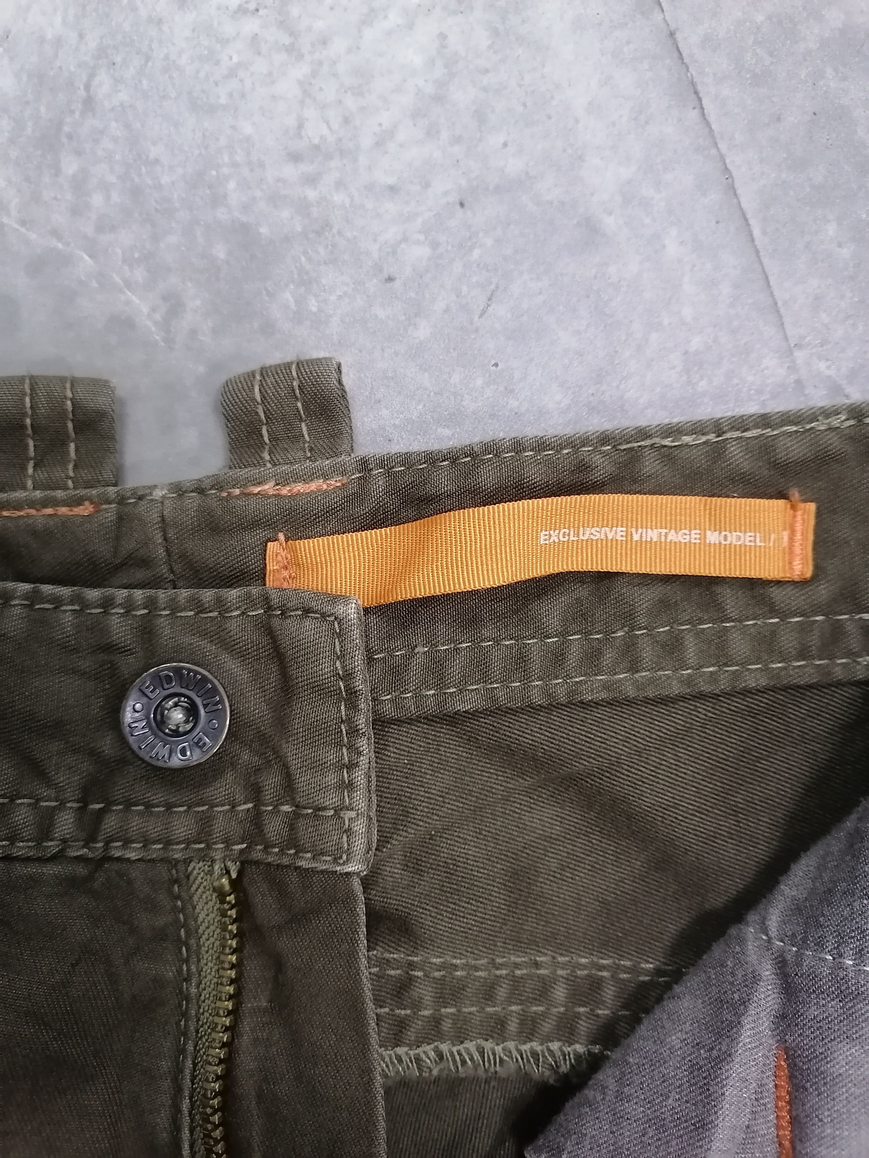 Japanese Brand Edwin Flare Twist Front Pocket Pant Size US 26 / EU 42 - 6 Thumbnail