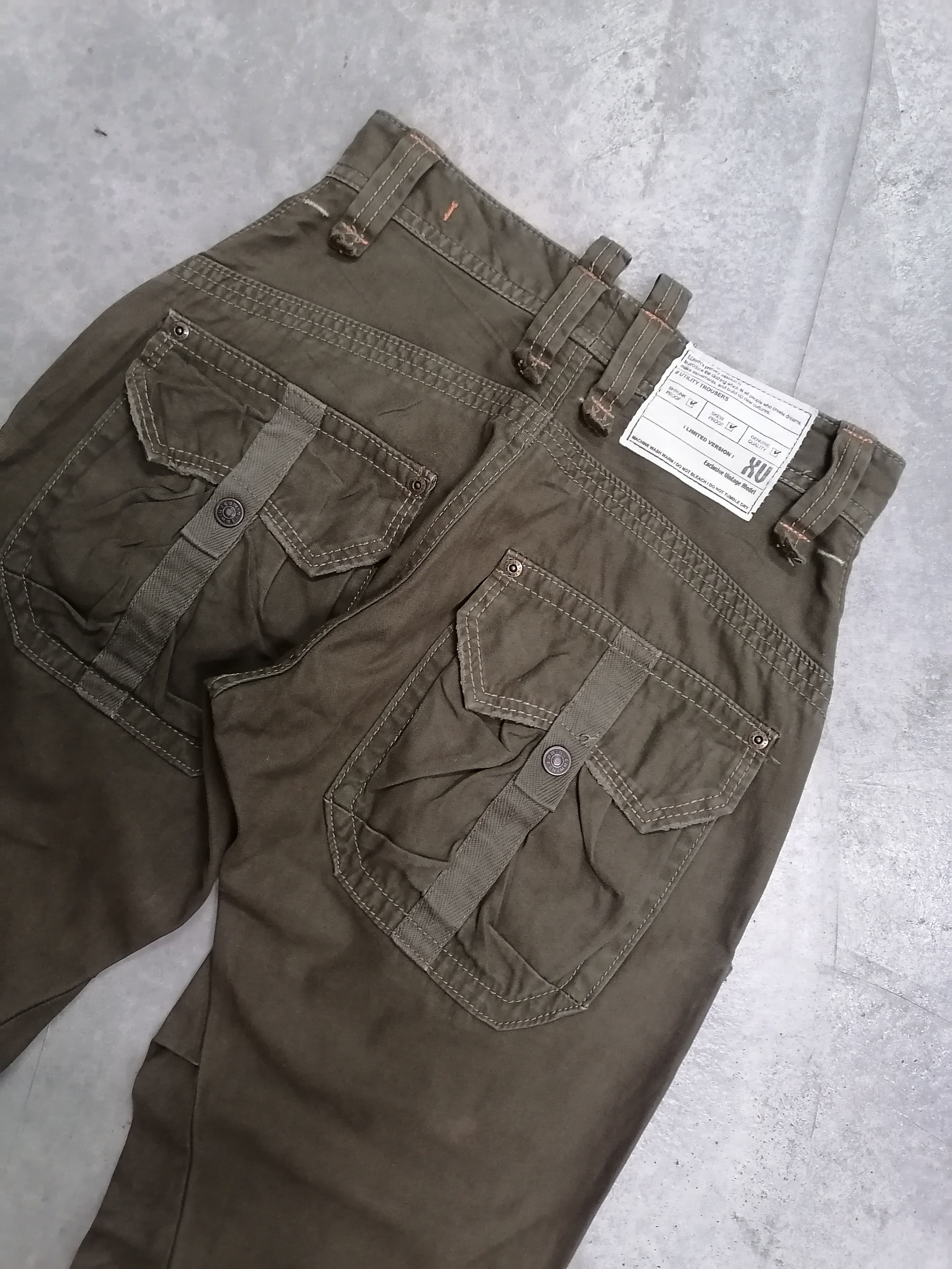 Sickkk🔥Edwin Flare Twist Front Pocket Pants⚡⚡⚡