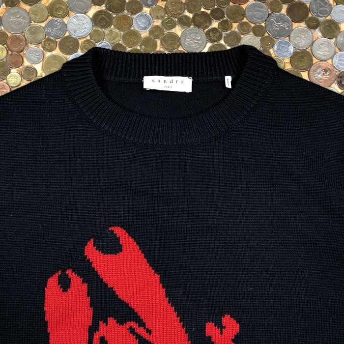 Sandro clearance lobster sweater