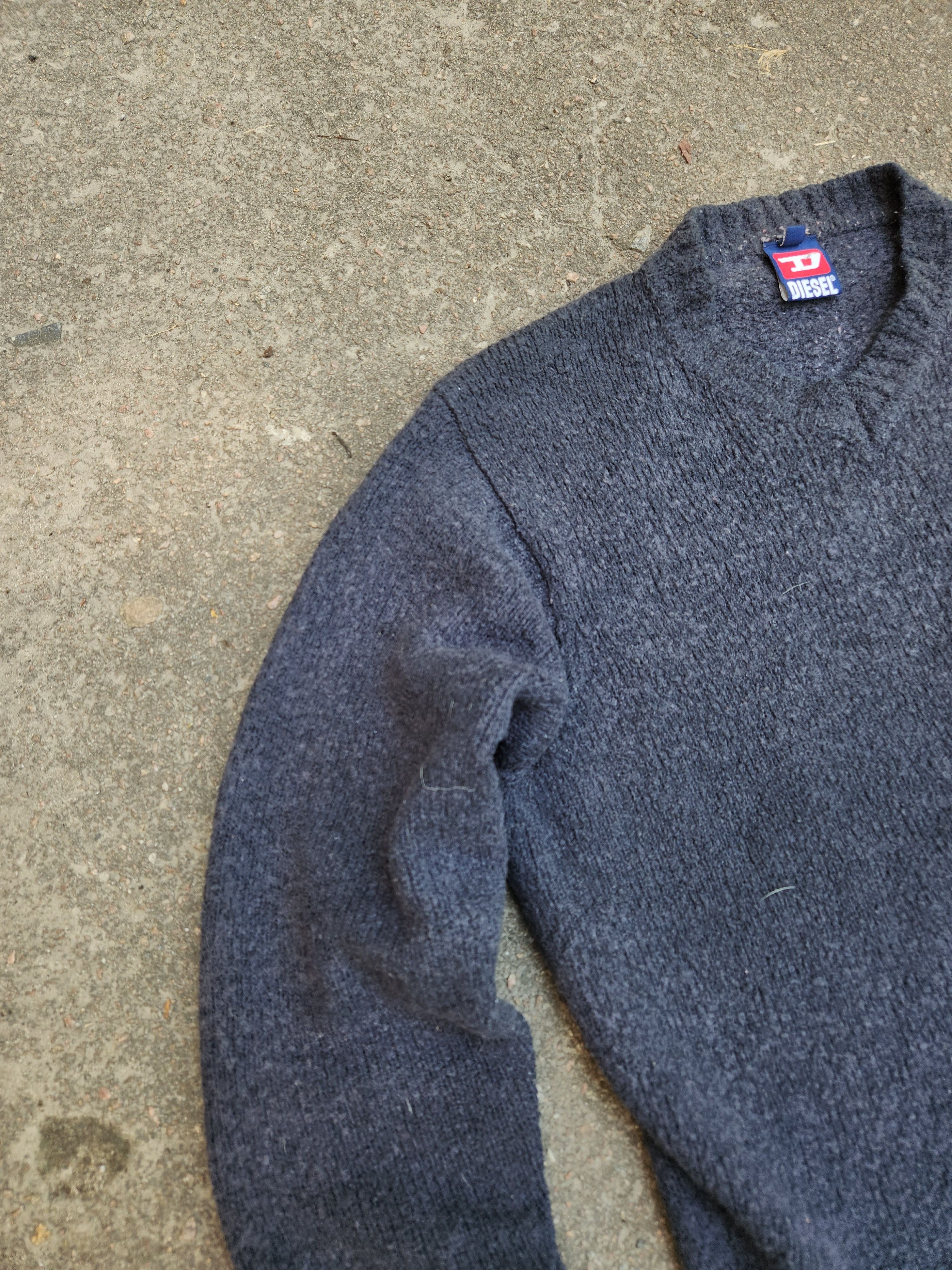 Diesel Vintage y2k diesel wool sweater Size M / US 6-8 / IT 42-44 - 3 Thumbnail