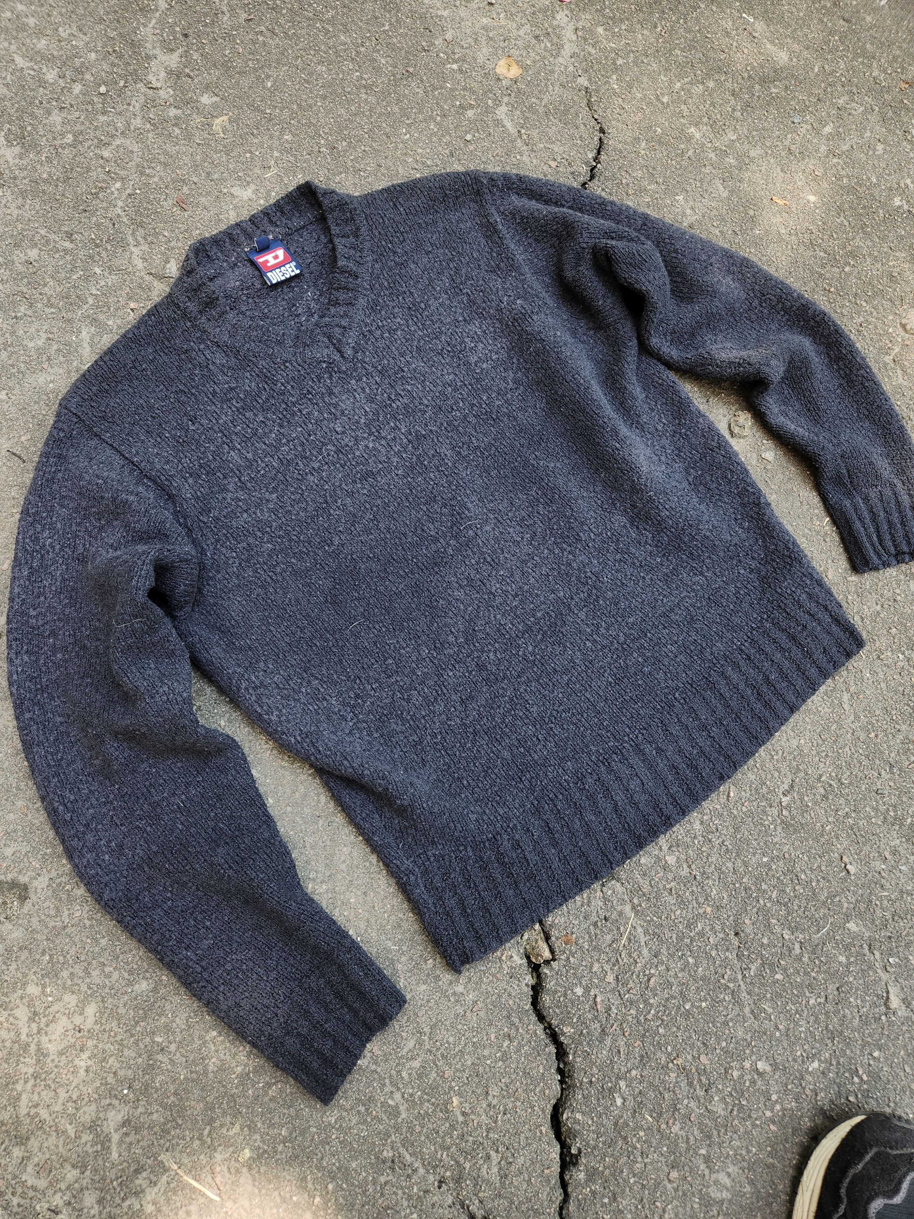 Diesel Vintage y2k diesel wool sweater Size M / US 6-8 / IT 42-44 - 2 Thumbnail