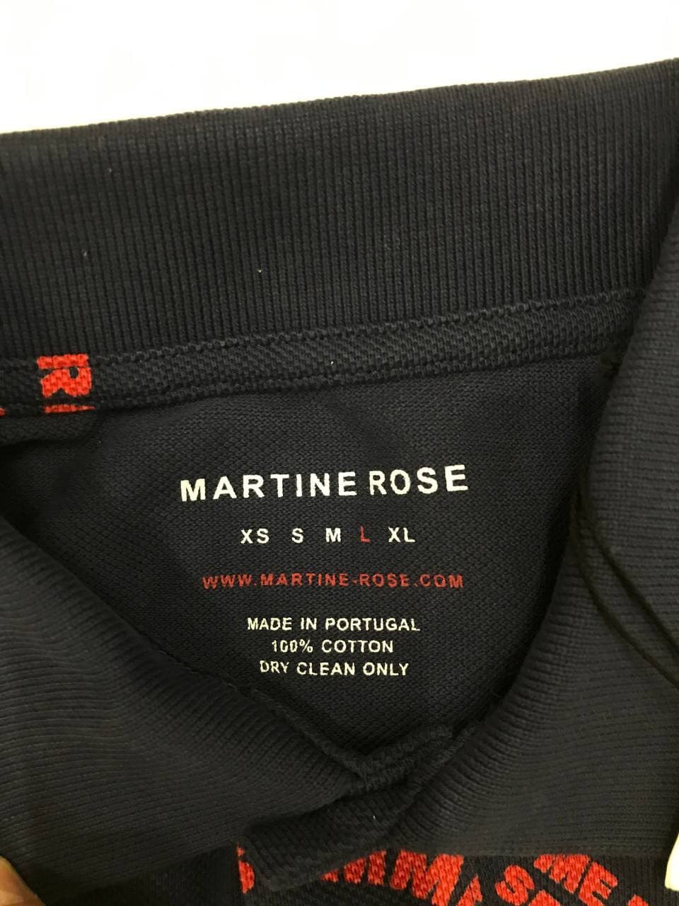 Martine Rose Martine Rose Baba Polo (0320) Size US L / EU 52-54 / 3 - 3 Thumbnail