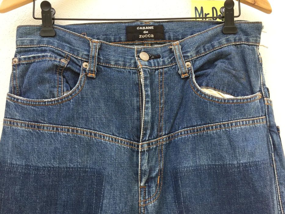 CABANE de ZUCCa CABANE DE ZUCCA Japan Denim Jeans Straight Loose Waist 31 Size US 31 - 6 Thumbnail