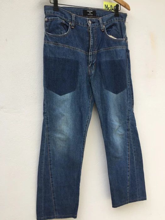 CABANE de ZUCCa CABANE DE ZUCCA Japan Denim Jeans Straight Loose Waist 31 Size US 31 - 2 Thumbnail