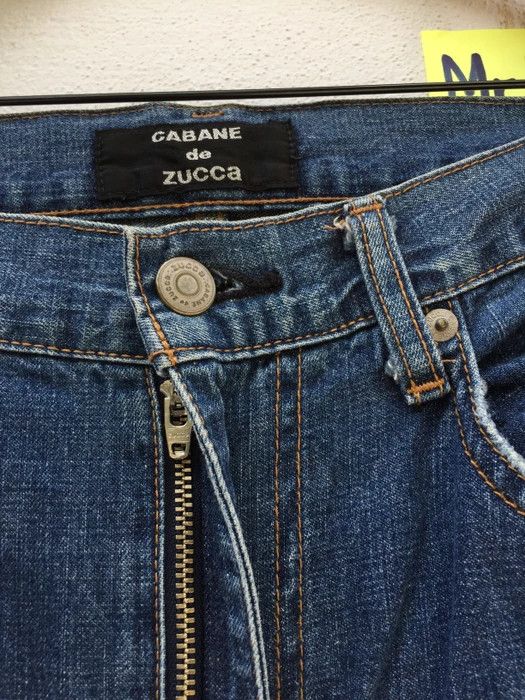 CABANE de ZUCCa CABANE DE ZUCCA Japan Denim Jeans Straight Loose Waist 31 Size US 31 - 7 Thumbnail