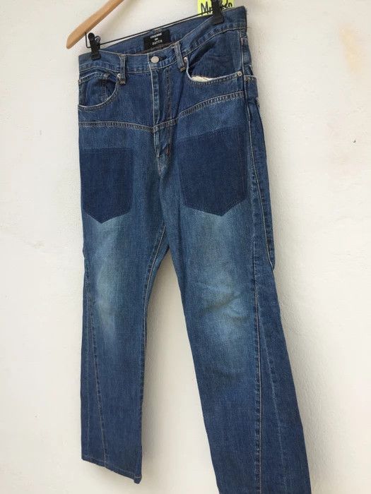CABANE de ZUCCa CABANE DE ZUCCA Japan Denim Jeans Straight Loose Waist 31 Size US 31 - 3 Thumbnail