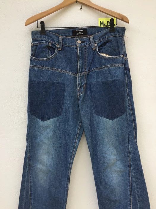 CABANE de ZUCCa CABANE DE ZUCCA Japan Denim Jeans Straight Loose Waist 31 Size US 31 - 5 Thumbnail