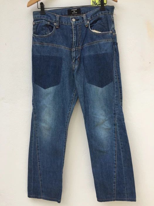 CABANE de ZUCCa CABANE DE ZUCCA Japan Denim Jeans Straight Loose Waist 31 Size US 31 - 1 Thumbnail