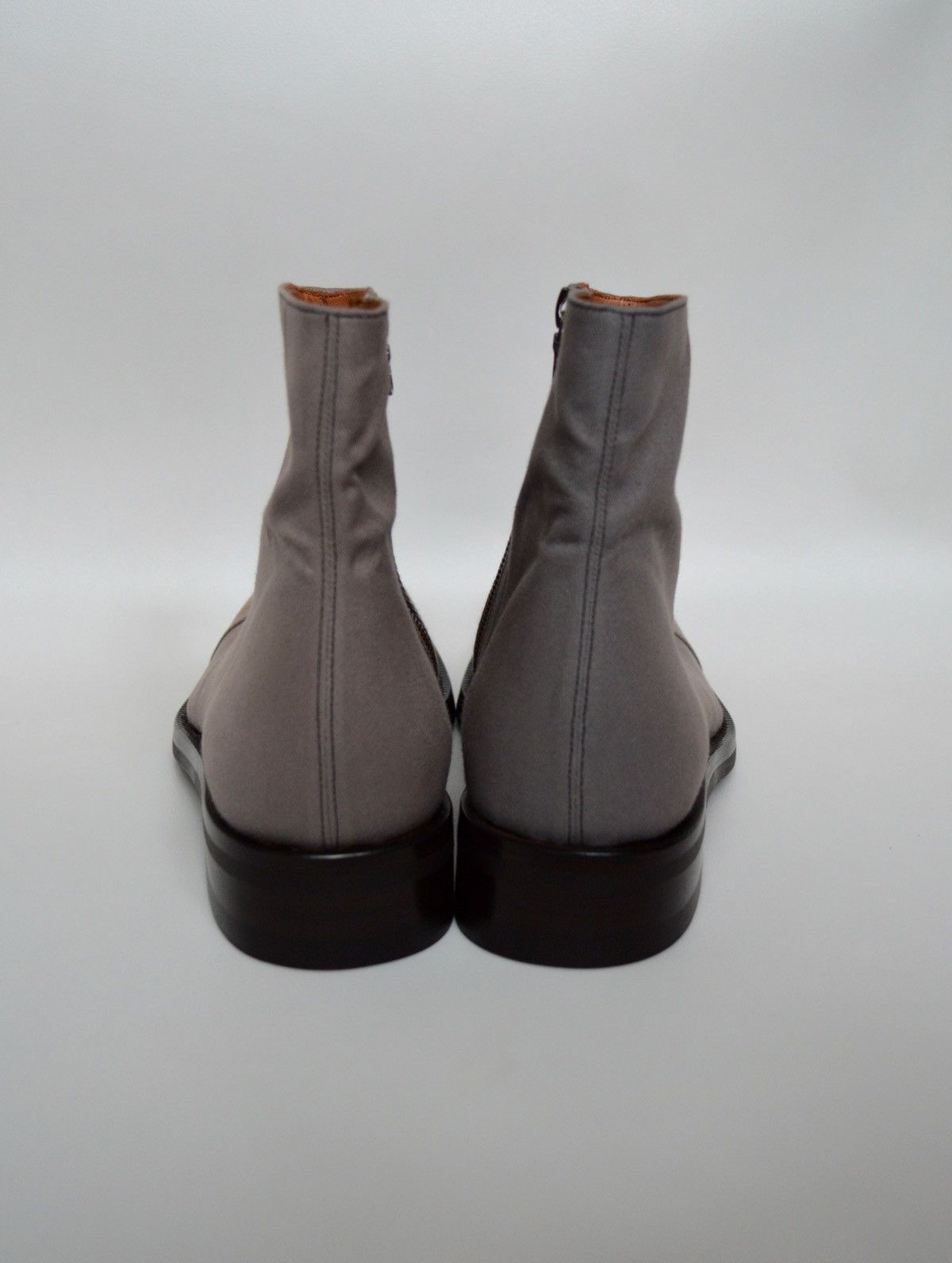 Dries Van Noten S/S 18 Square Toe Canvas Boots Size US 10 / EU 43 - 7 Thumbnail