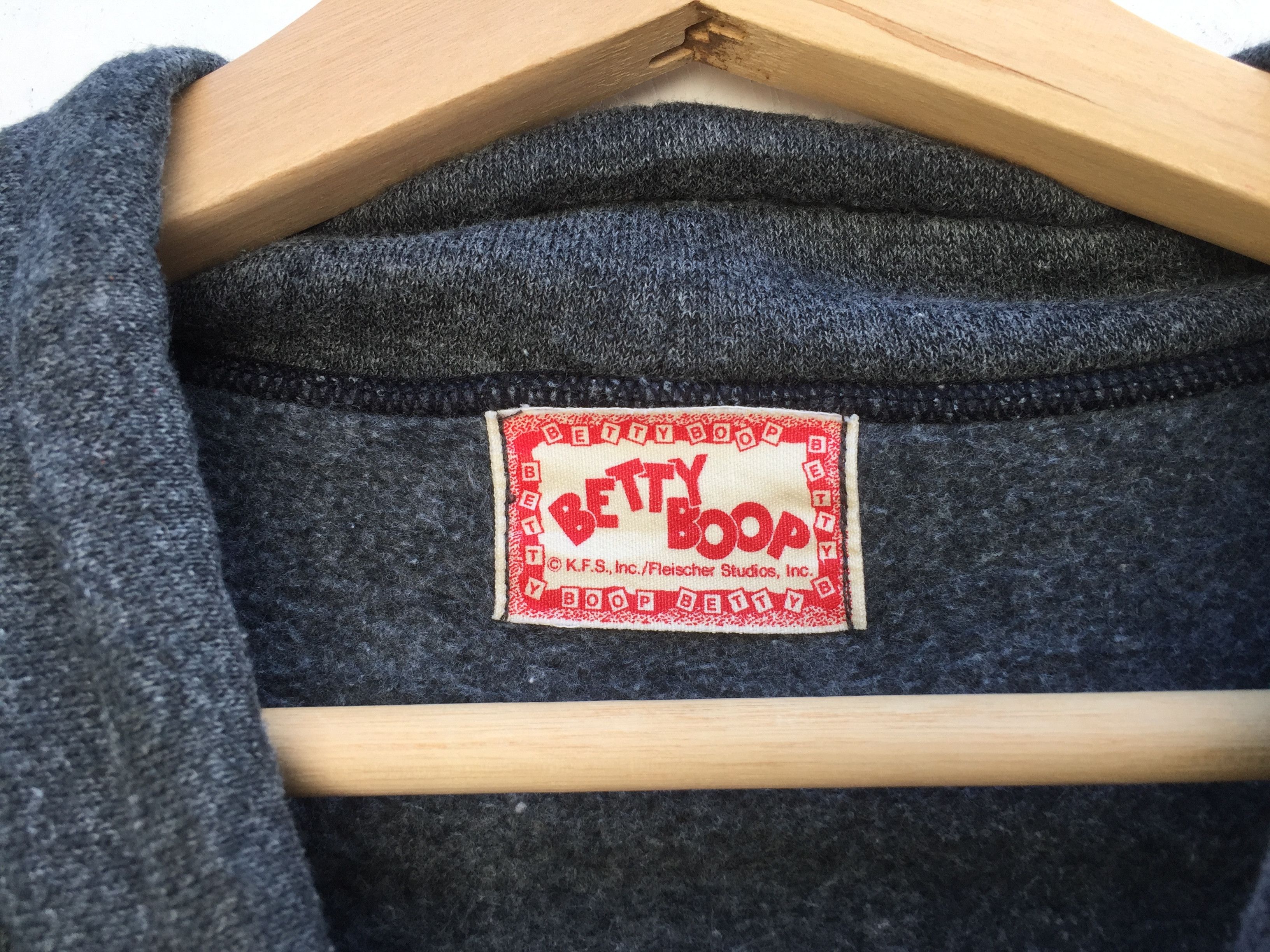 Cartoon Network Vintage BETTY BOOP Sweatshirt Jumper Big Logo Sweater Size US L / EU 52-54 / 3 - 7 Thumbnail
