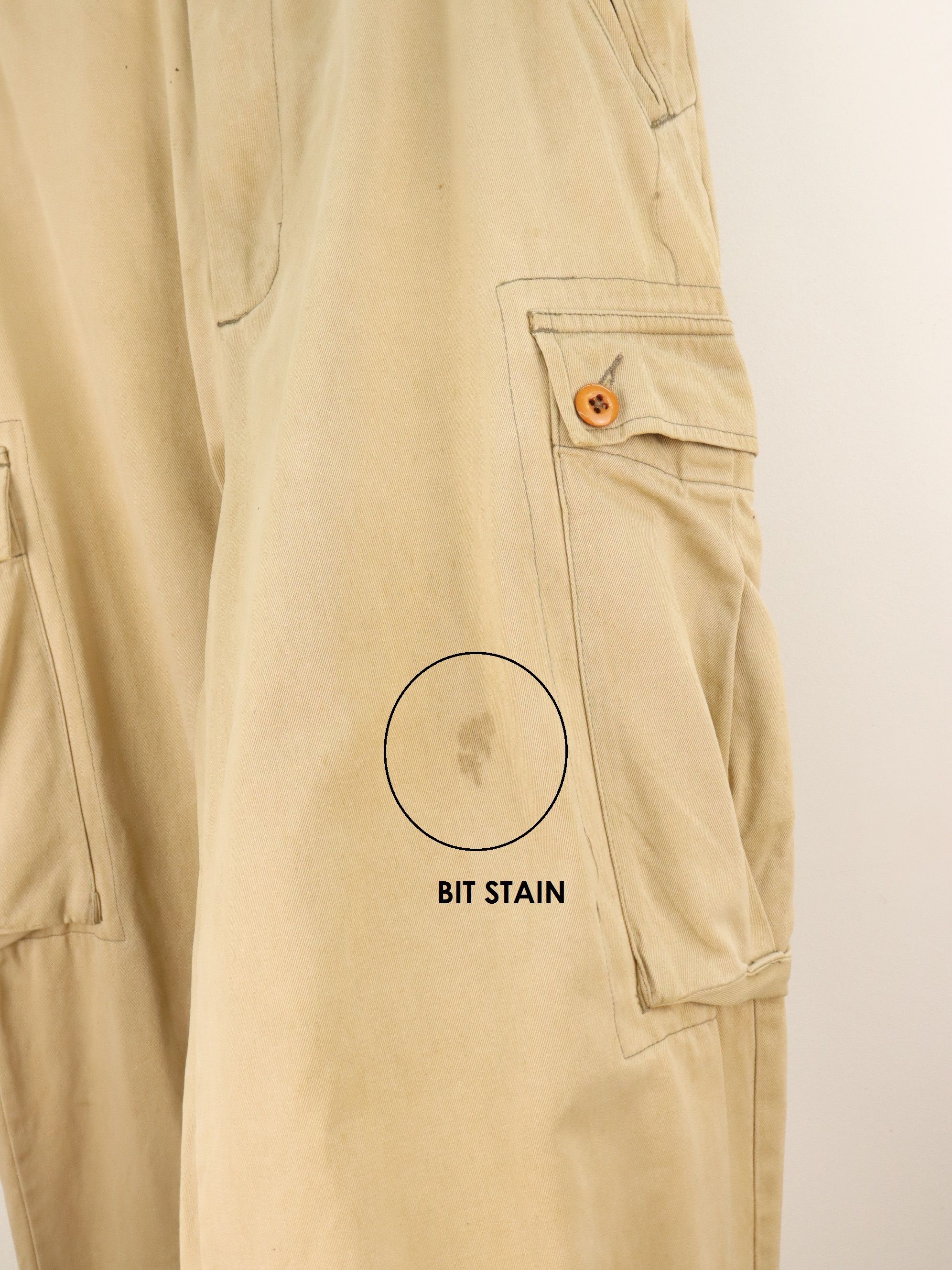 RRL Ralph Lauren Vintage RRL Wide Relaxed Cargo Pant Size US 33 - 14 Thumbnail
