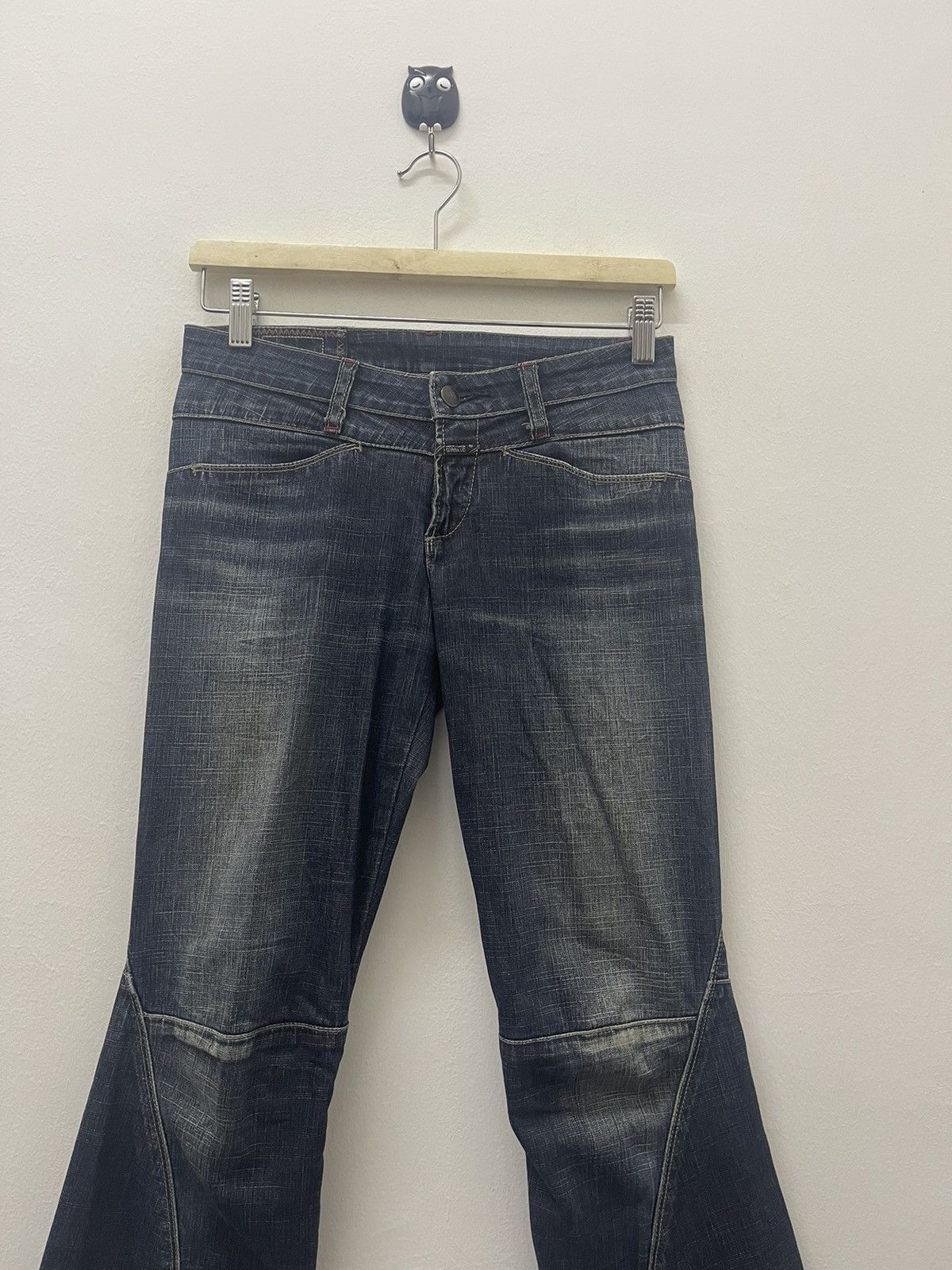 Marithe + Francois Girbaud Rare Vintage MARITHE FRANCOIS GIRBAUD Bootcut Flared Jeans Size 28" / US 6 / IT 42 - 5 Thumbnail