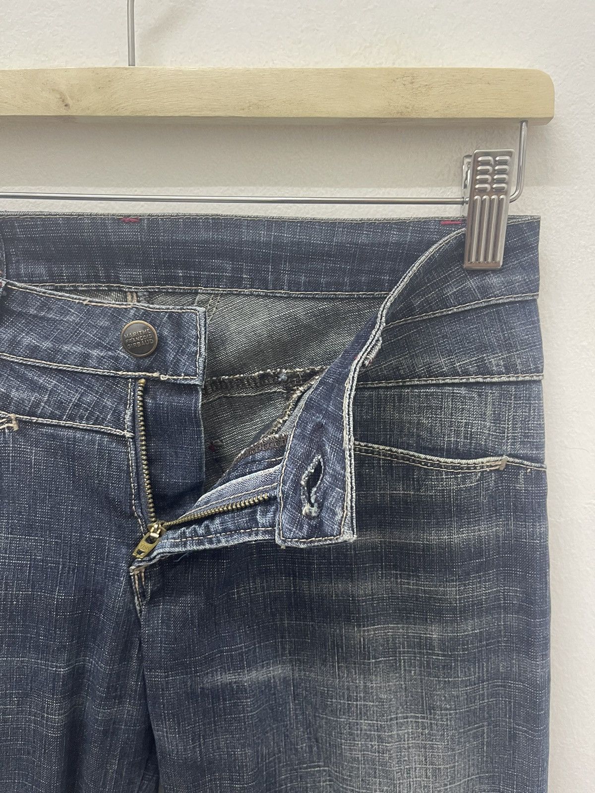 Marithe + Francois Girbaud Rare Vintage MARITHE FRANCOIS GIRBAUD Bootcut Flared Jeans Size 28" / US 6 / IT 42 - 7 Thumbnail