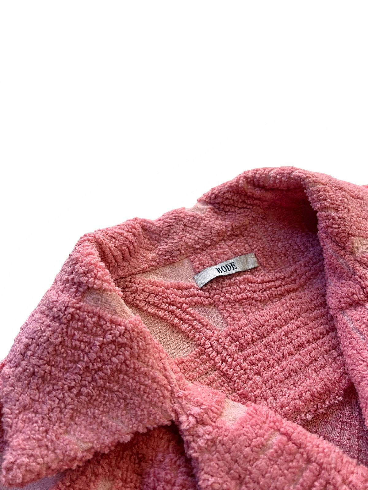 Bode PENDING Towel Chenille Linen Shirt Size US XL / EU 56 / 4 - 5 Thumbnail