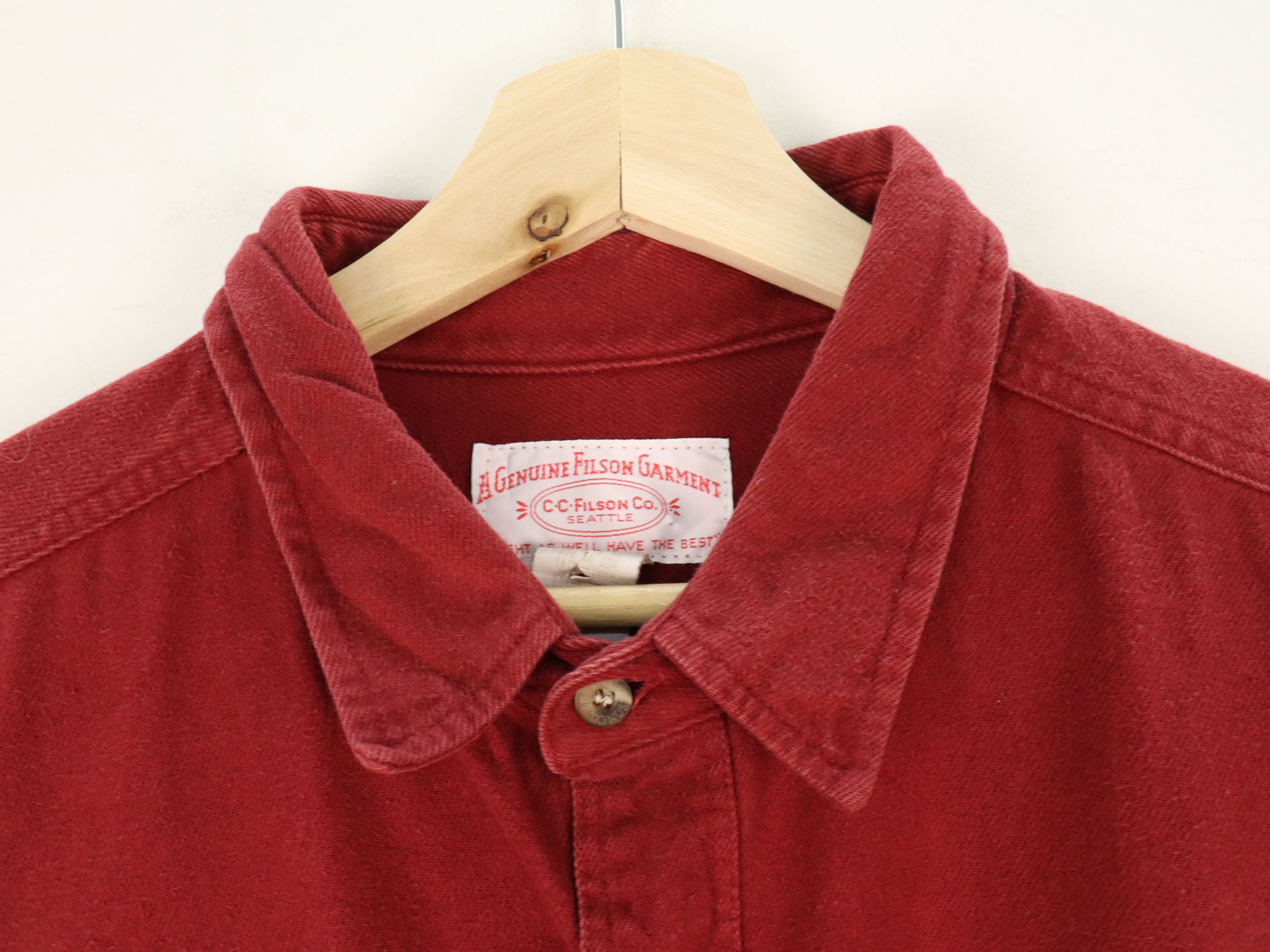 Filson × Vintage Vintage C.C. Filson Field Flannel Shirt Size US XL / EU 56 / 4 - 6 Thumbnail