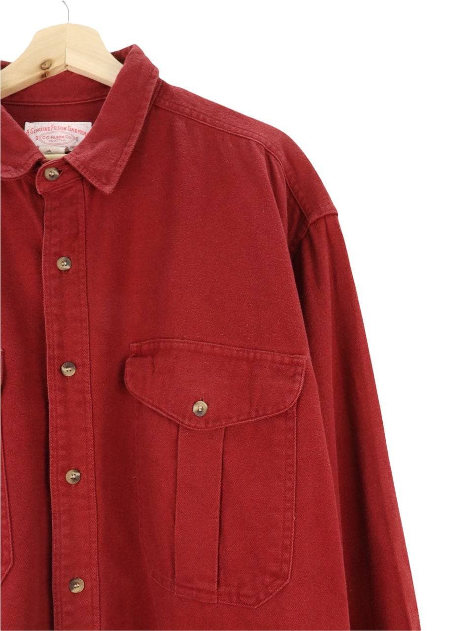 Filson × Vintage Vintage C.C. Filson Field Flannel Shirt Size US XL / EU 56 / 4 - 7 Thumbnail