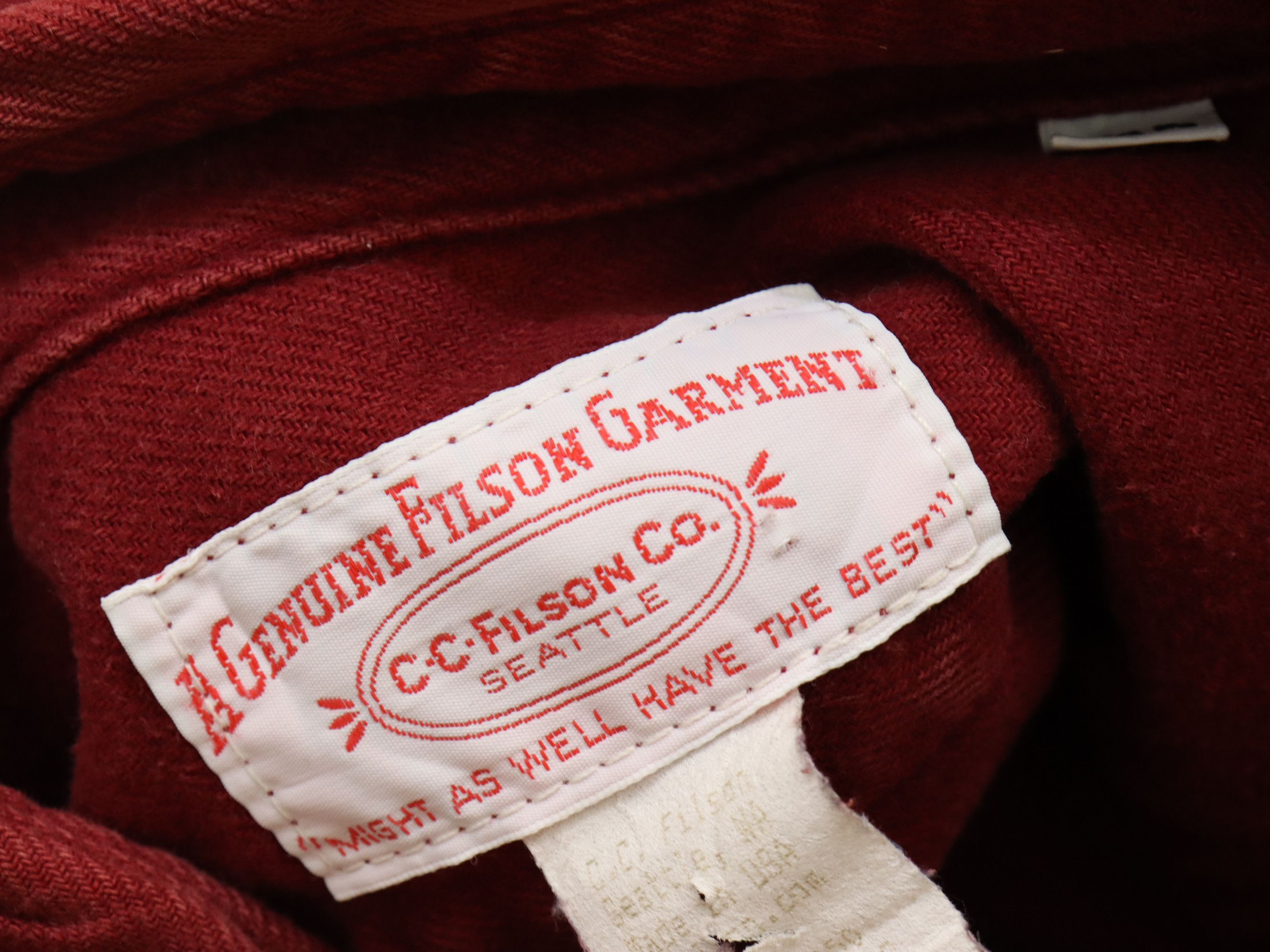 Filson × Vintage Vintage C.C. Filson Field Flannel Shirt Size US XL / EU 56 / 4 - 14 Thumbnail