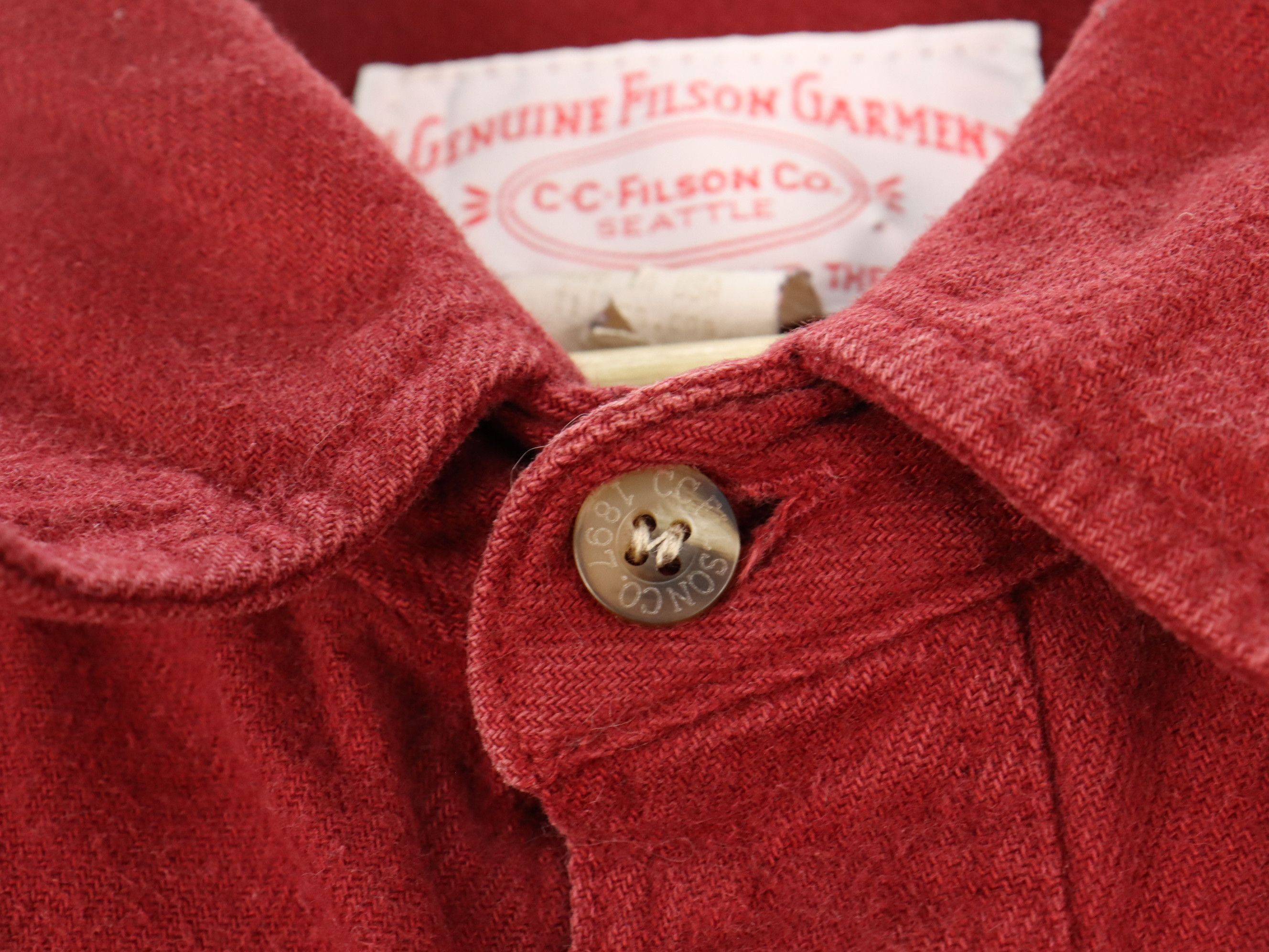 Filson × Vintage Vintage C.C. Filson Field Flannel Shirt Size US XL / EU 56 / 4 - 8 Thumbnail