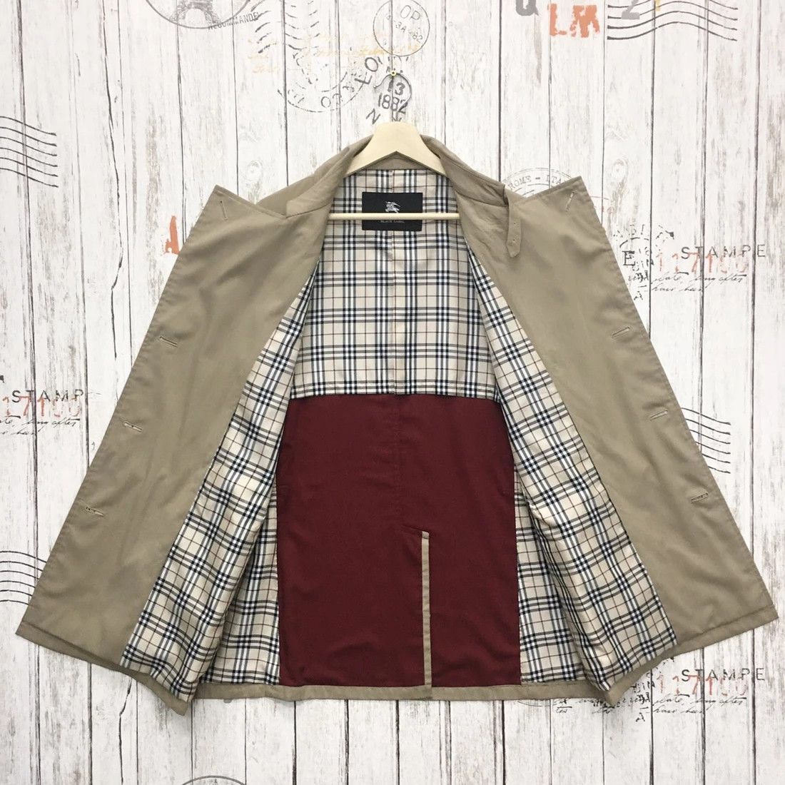 Burberry Rare Burberry Nova Check Light Long Coat Size US M / EU 48-50 / 2 - 1 Thumbnail