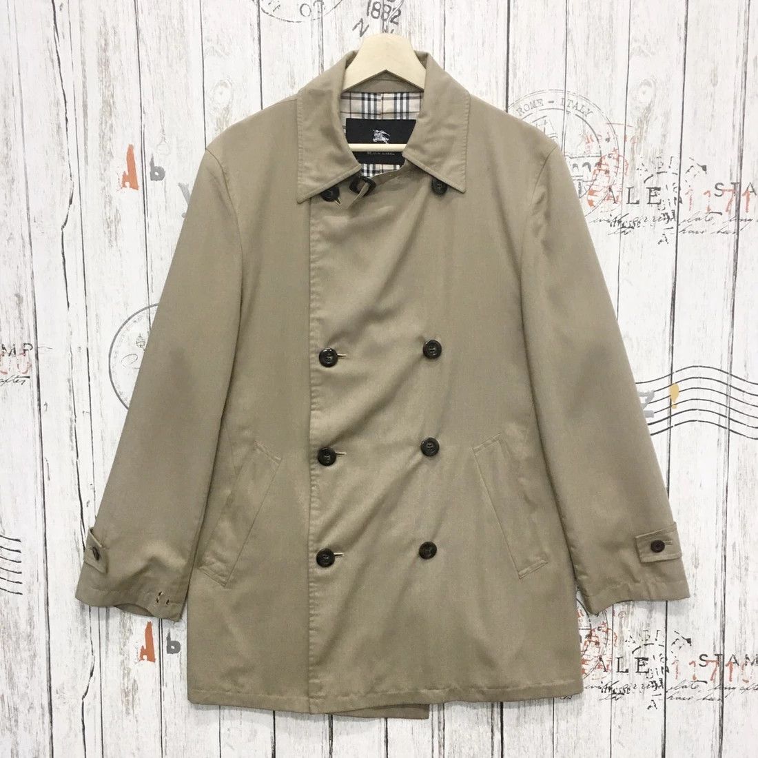 Burberry Rare Burberry Nova Check Light Long Coat Size US M / EU 48-50 / 2 - 2 Thumbnail