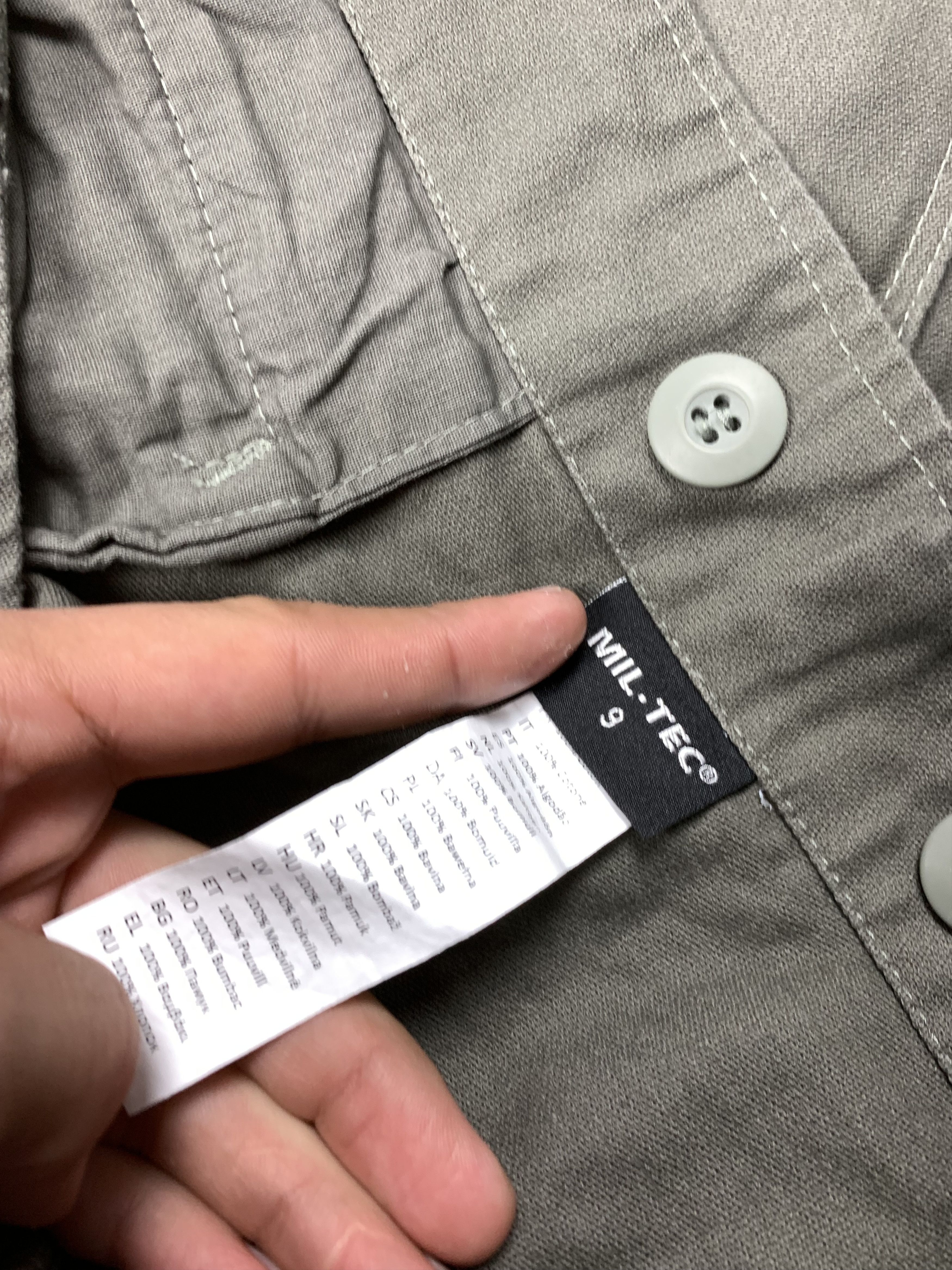 20471120 Mil Tec Vintage Cargo Military Pants Size US 36 / EU 52 - 8 Thumbnail