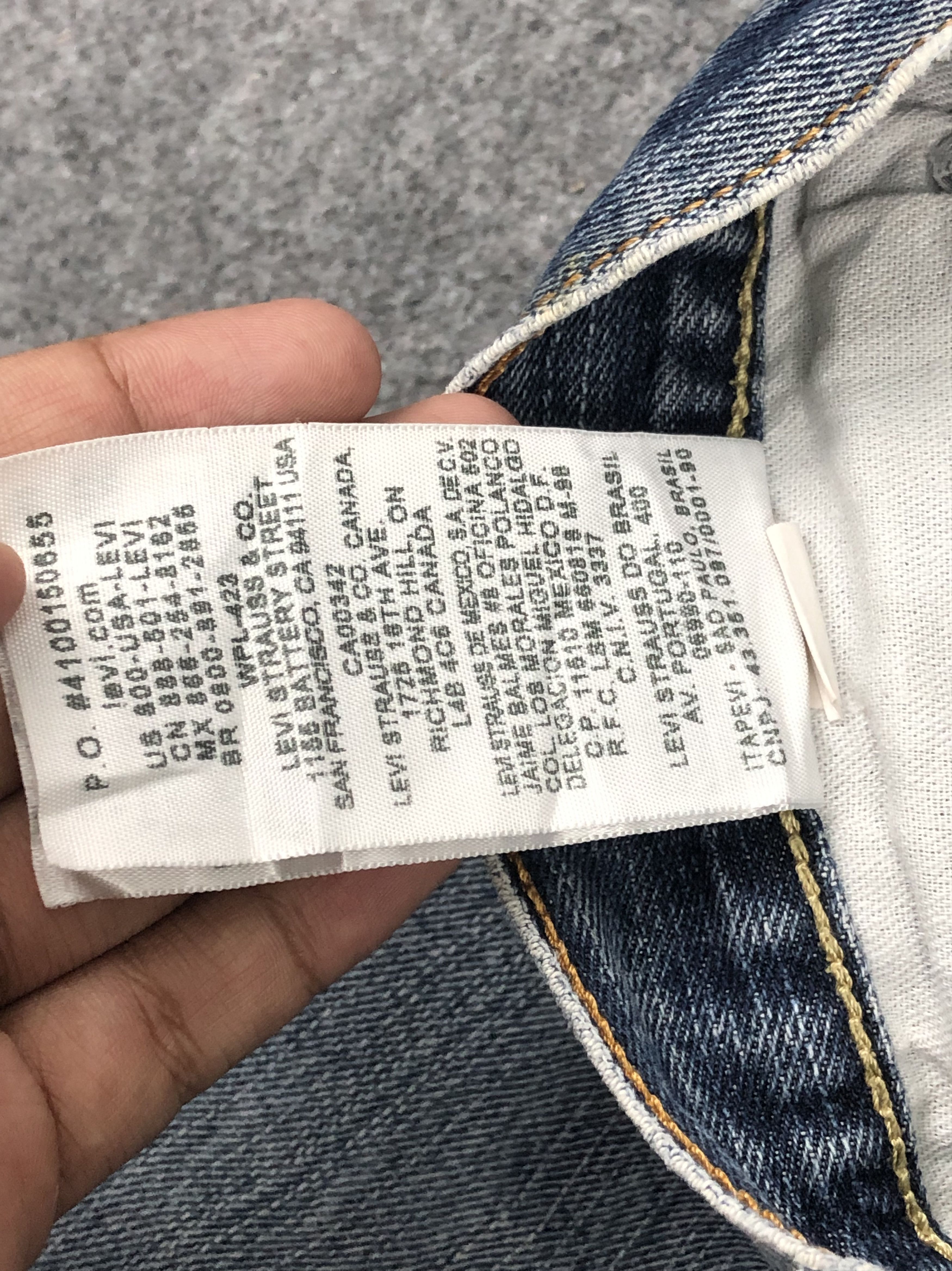 Levi's × Vintage Vintage Levis 505 Faded Blue Jeans Size US 36 / EU 52 - 16 Thumbnail