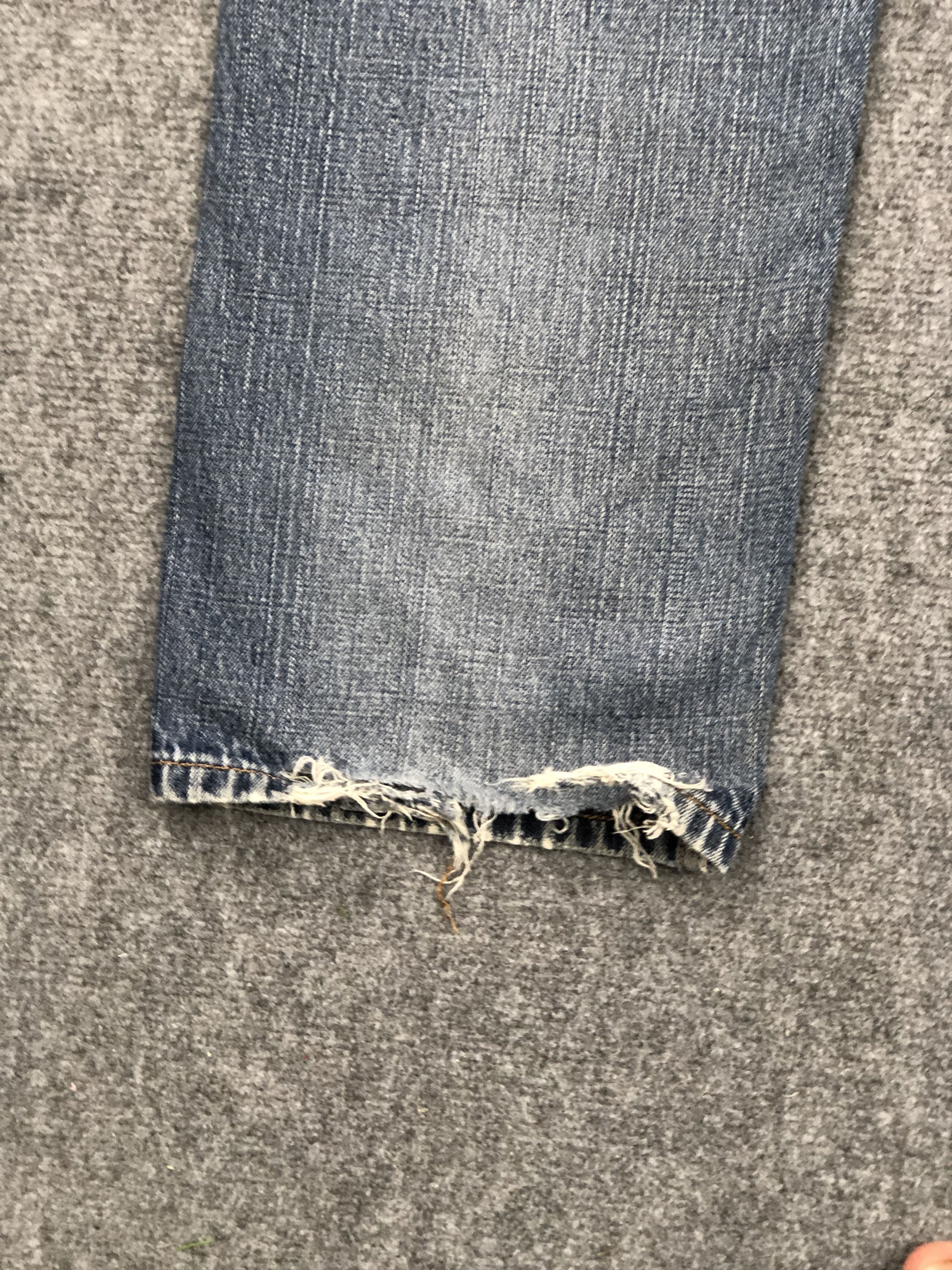 Levi's × Vintage Vintage Levis 505 Faded Blue Jeans Size US 36 / EU 52 - 17 Thumbnail