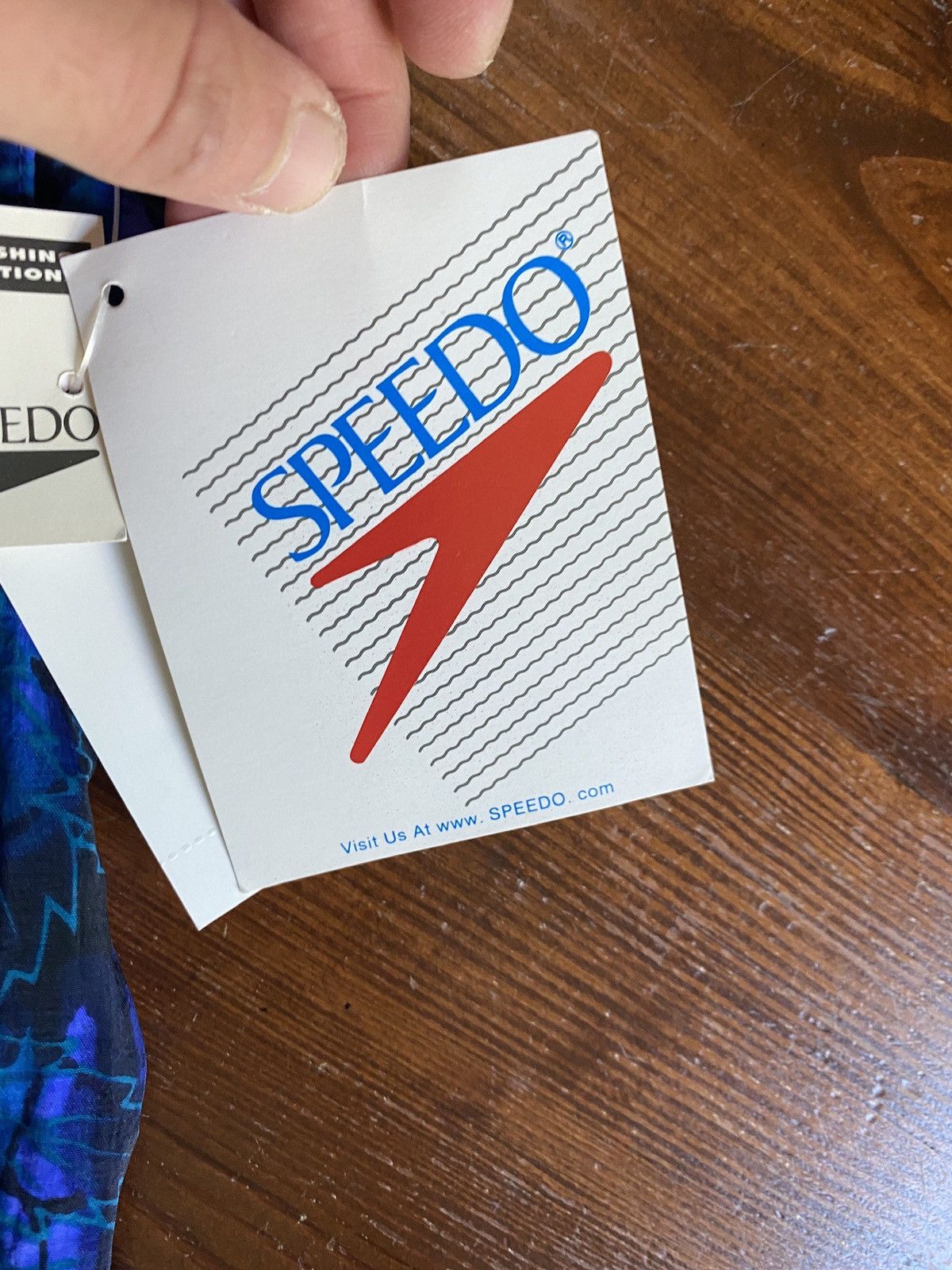 Speedo Vintage NWT 90’s Speedo Swim Trunk Shorts Size US 33 - 6 Thumbnail