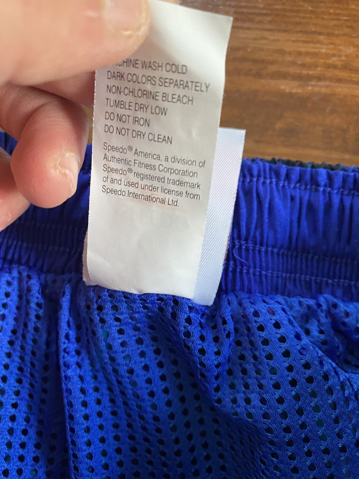 Speedo Vintage NWT 90’s Speedo Swim Trunk Shorts Size US 33 - 10 Thumbnail