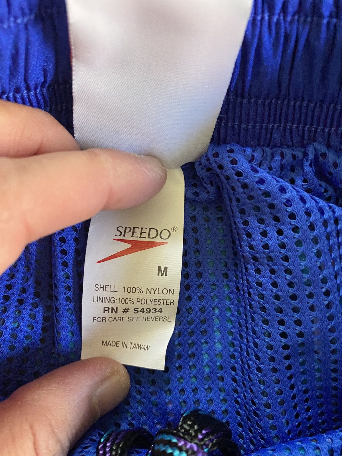 Speedo Vintage NWT 90’s Speedo Swim Trunk Shorts Size US 33 - 9 Thumbnail