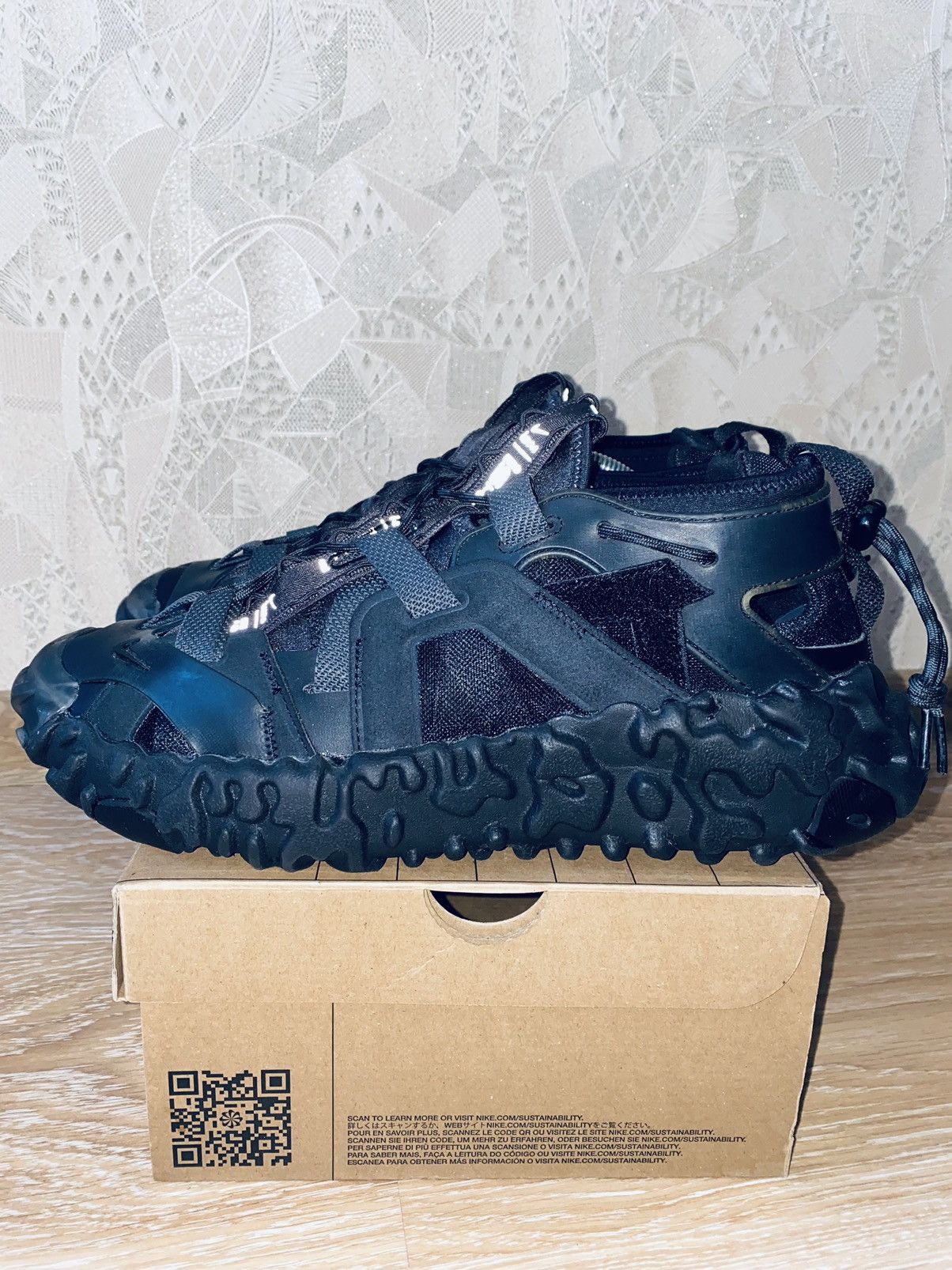 Nike ACG NikeLab OverReact ISPA Sandal Tn Stussy Size US 11.5 / EU 44-45 - 17 Thumbnail