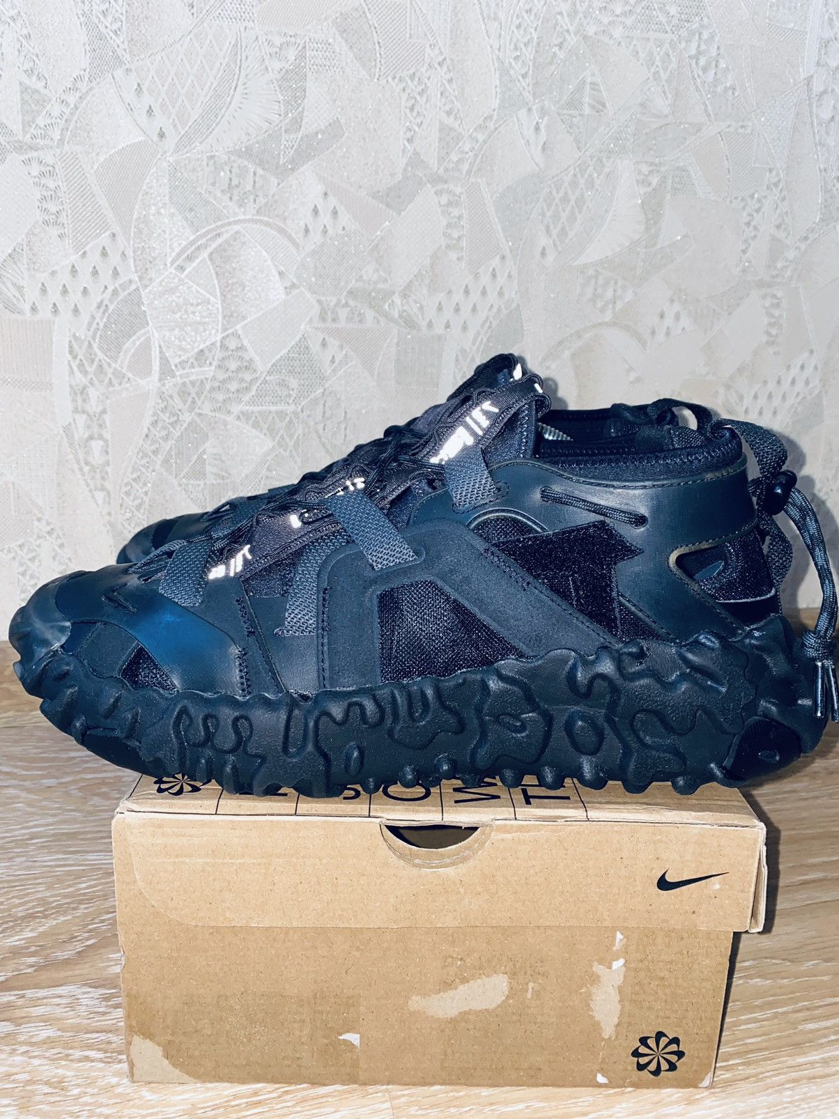 Nike ACG NikeLab OverReact ISPA Sandal Tn Stussy Size US 11.5 / EU 44-45 - 11 Thumbnail