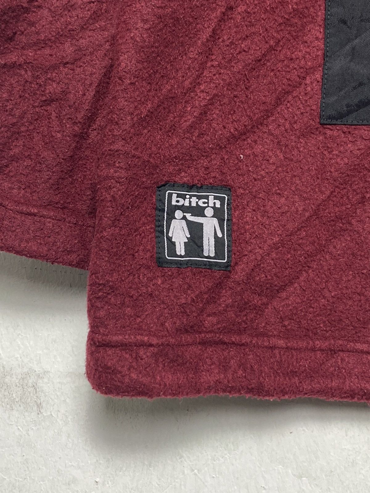 Hook-Ups Vintage Bitch Skateboard Fleece Hoodies / Birdhouse Fuct Size US L / EU 52-54 / 3 - 3 Thumbnail