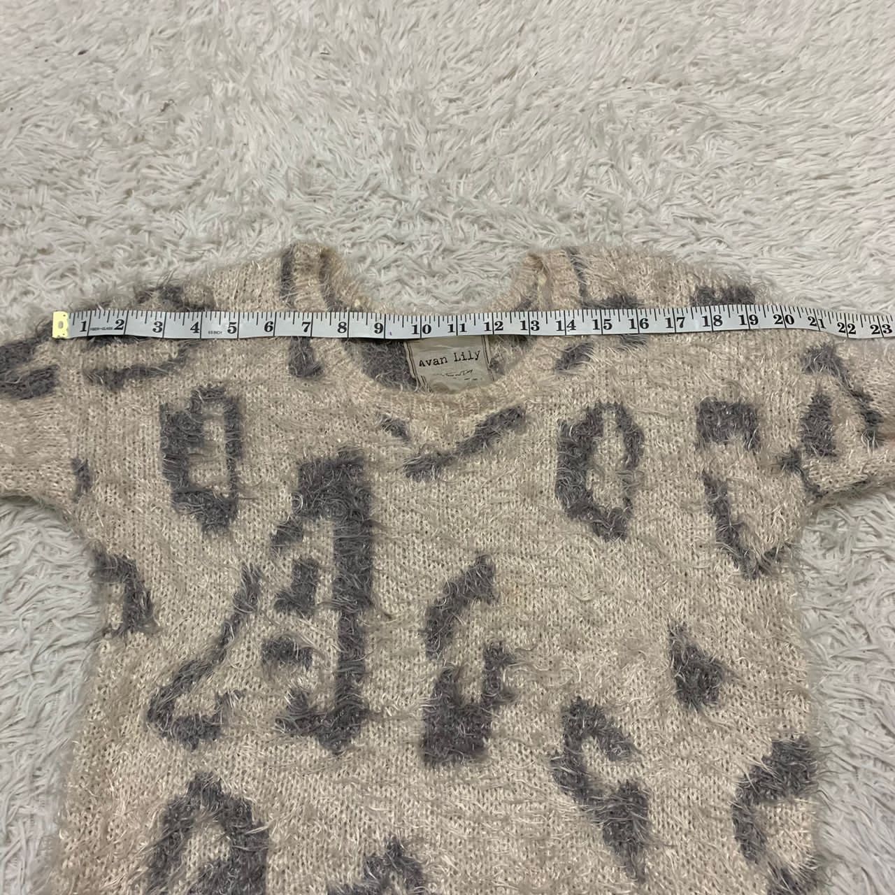 Japanese Brand Avan Lily mohair sweater Size S / US 4 / IT 40 - 6 Thumbnail
