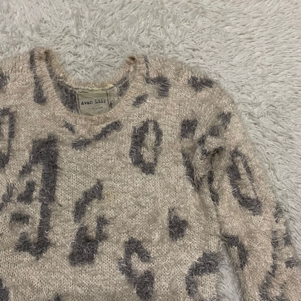 Japanese Brand Avan Lily mohair sweater Size S / US 4 / IT 40 - 4 Thumbnail