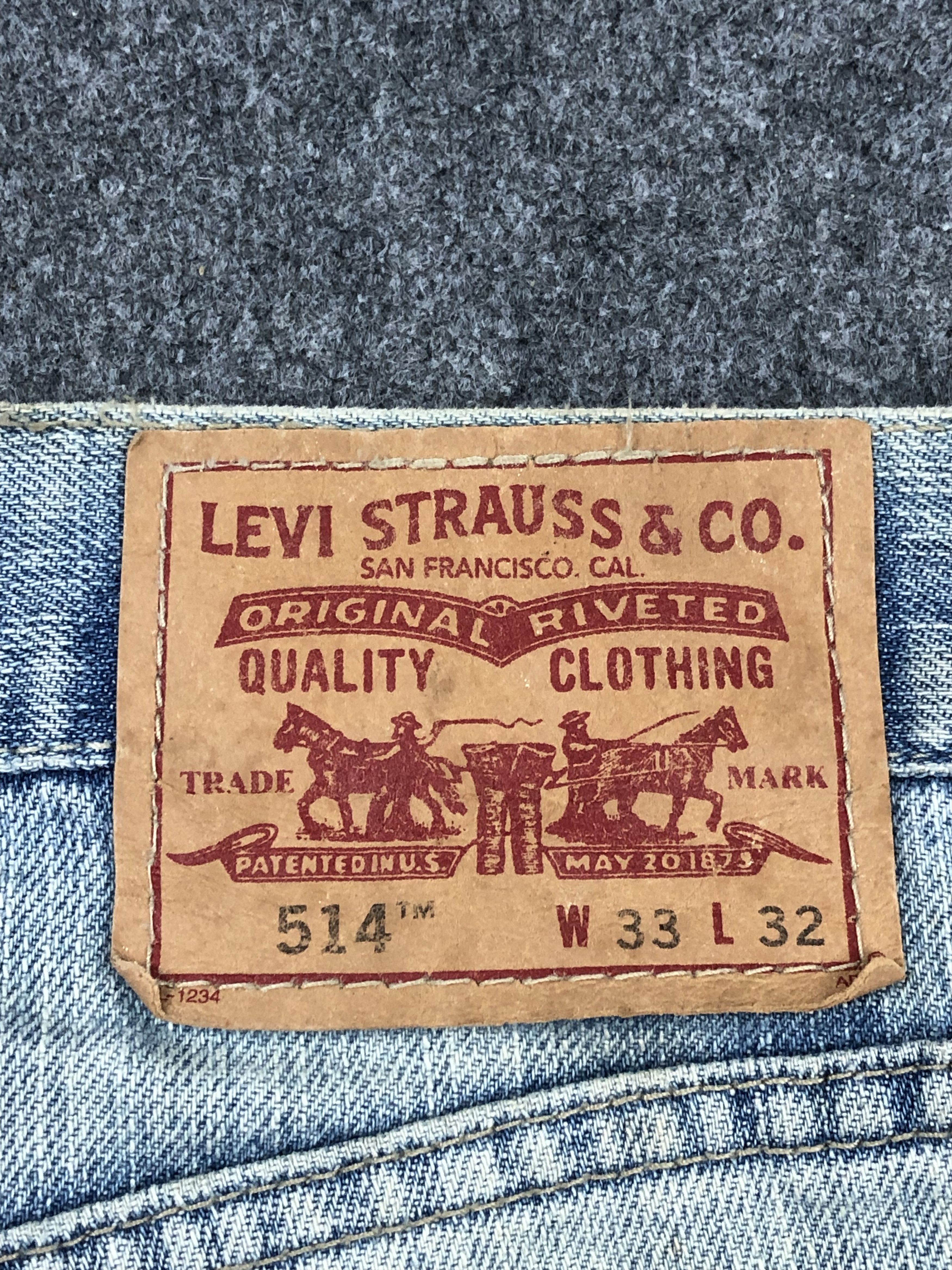 Levi's Vintage Levis 514 Light Wash Jeans DP1580 Size US 34 / EU 50 - 5 Thumbnail