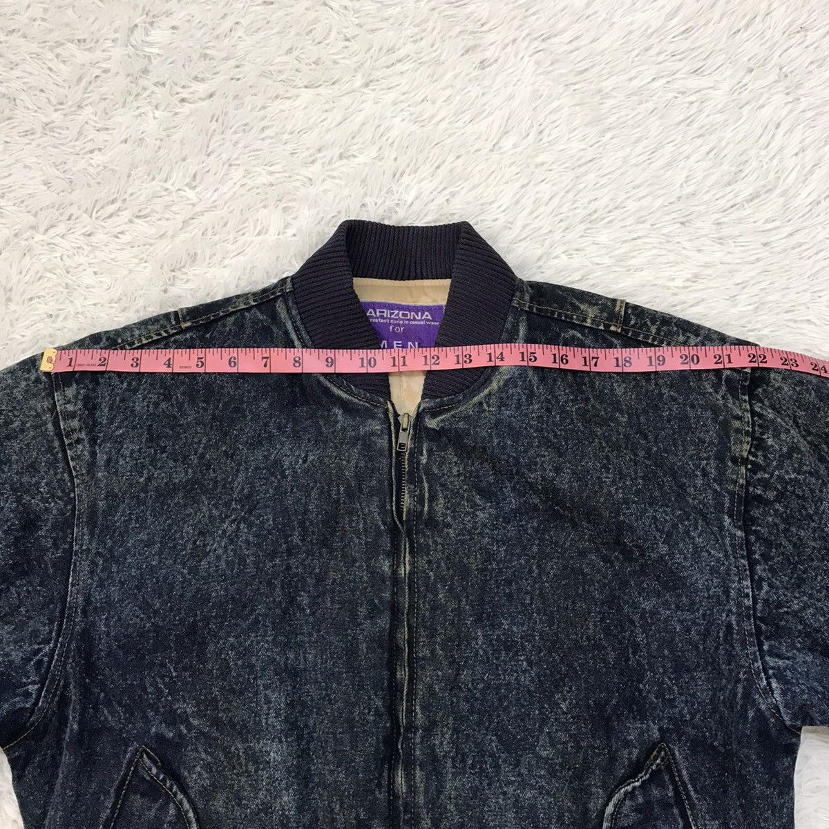 Arizona Jean Co. Arizona For Men Denim Bomber Like Jacket Size US M / EU 48-50 / 2 - 24 Thumbnail