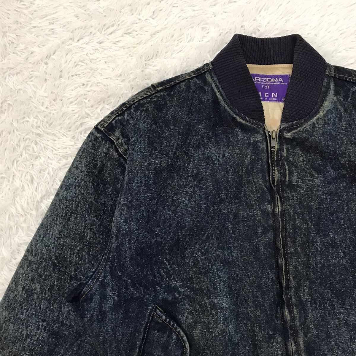 Arizona Jean Co. Arizona For Men Denim Bomber Like Jacket Size US M / EU 48-50 / 2 - 6 Thumbnail