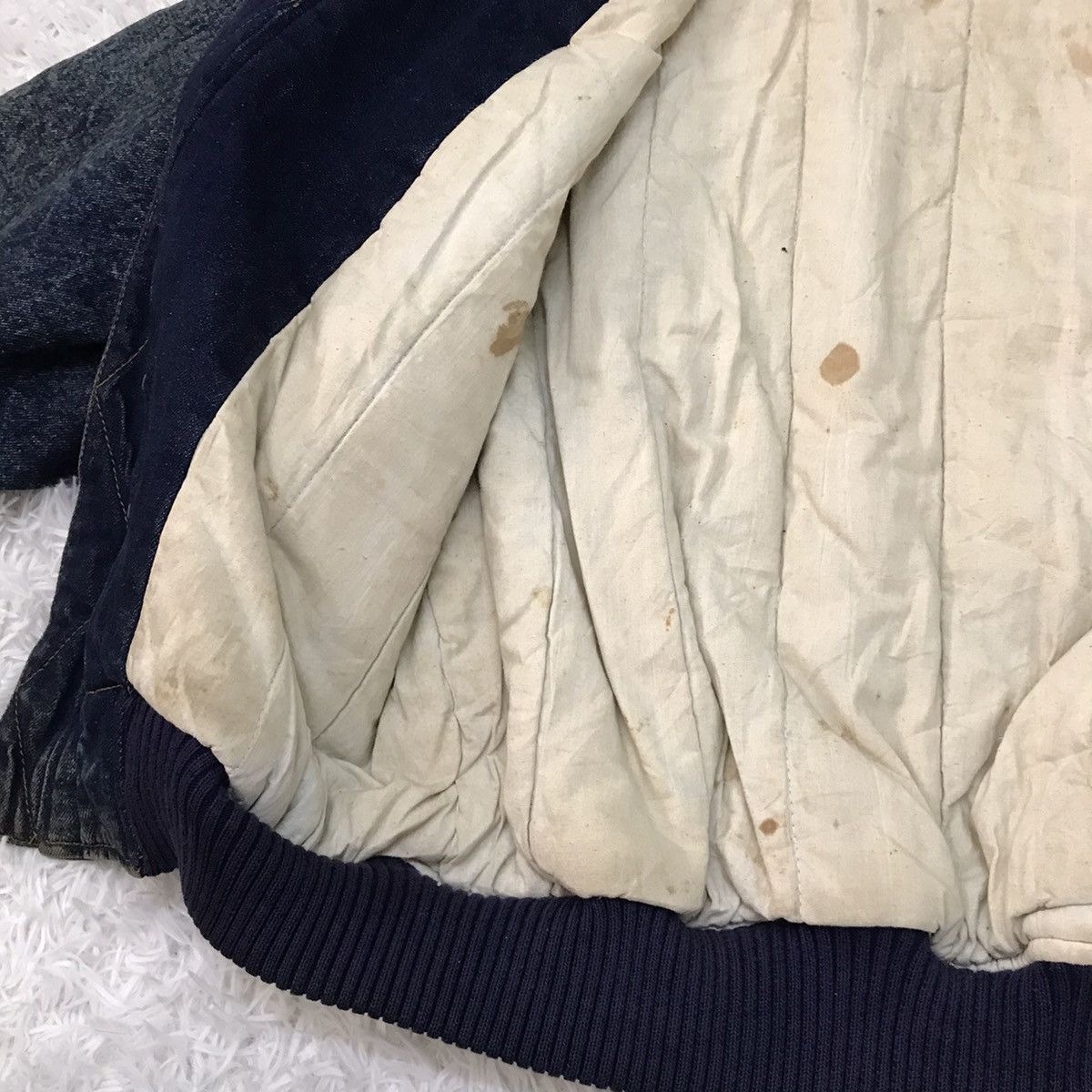 Arizona Jean Co. Arizona For Men Denim Bomber Like Jacket Size US M / EU 48-50 / 2 - 17 Thumbnail