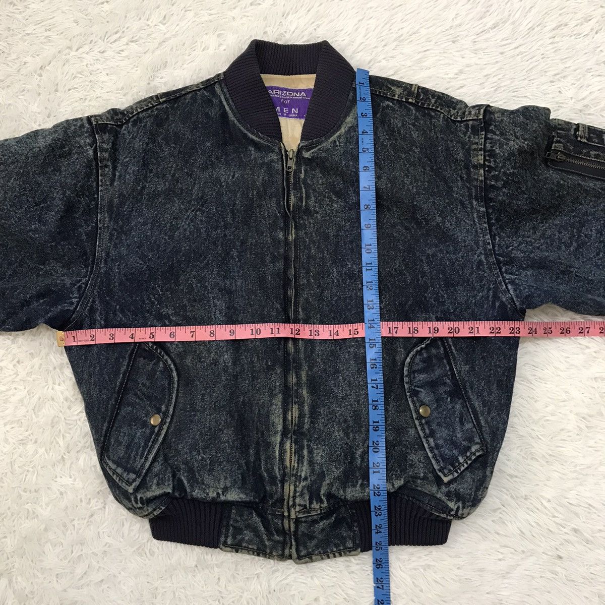Arizona Jean Co. Arizona For Men Denim Bomber Like Jacket Size US M / EU 48-50 / 2 - 23 Thumbnail