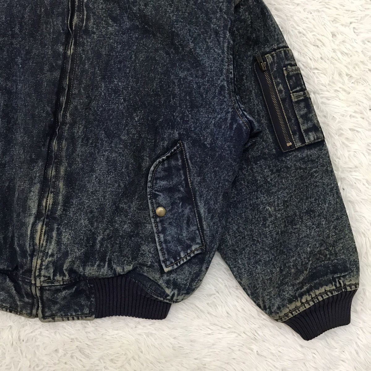 Arizona Jean Co. Arizona For Men Denim Bomber Like Jacket Size US M / EU 48-50 / 2 - 4 Thumbnail