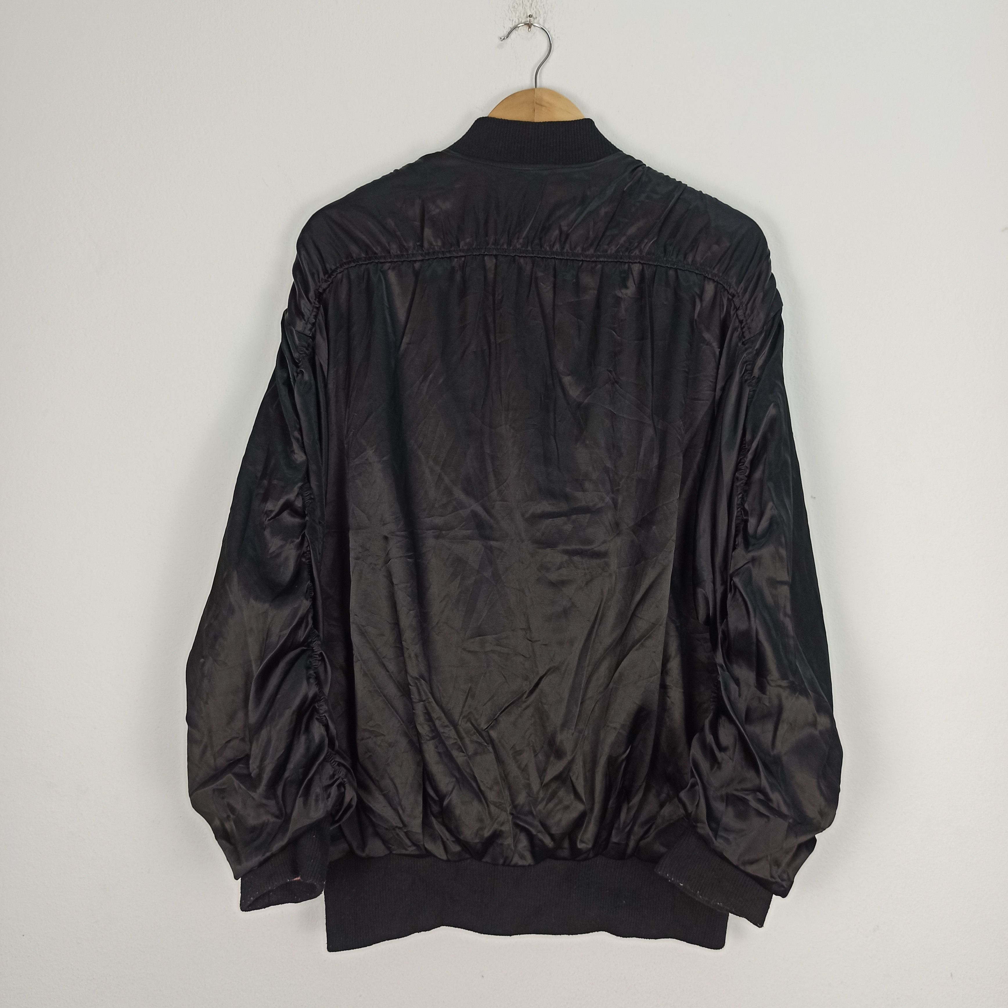 Japanese Brand Rare Reversible Sukajan Rose Logo Embroidery Bomber Size M / US 6-8 / IT 42-44 - 14 Thumbnail