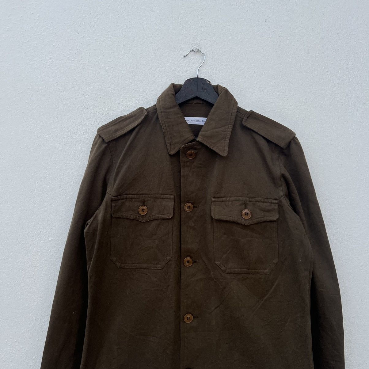 Japanese Brand SHINNEN MORIHATA HOMME HIKORY CHORE JACKET MADE IN JAPAN Size US M / EU 48-50 / 2 - 3 Thumbnail