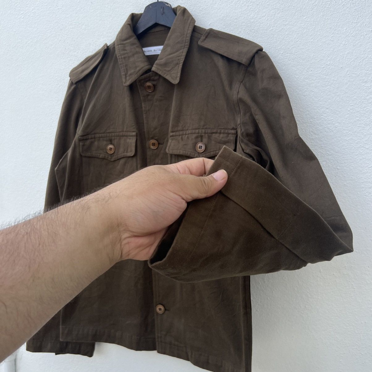 Japanese Brand SHINNEN MORIHATA HOMME HIKORY CHORE JACKET MADE IN JAPAN Size US M / EU 48-50 / 2 - 8 Thumbnail