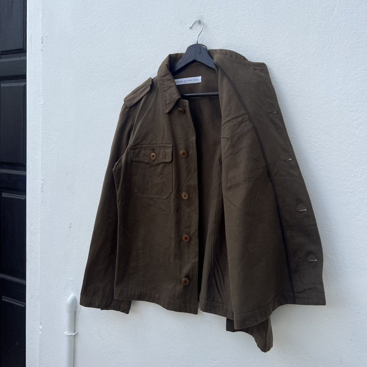Japanese Brand SHINNEN MORIHATA HOMME HIKORY CHORE JACKET MADE IN JAPAN Size US M / EU 48-50 / 2 - 14 Thumbnail