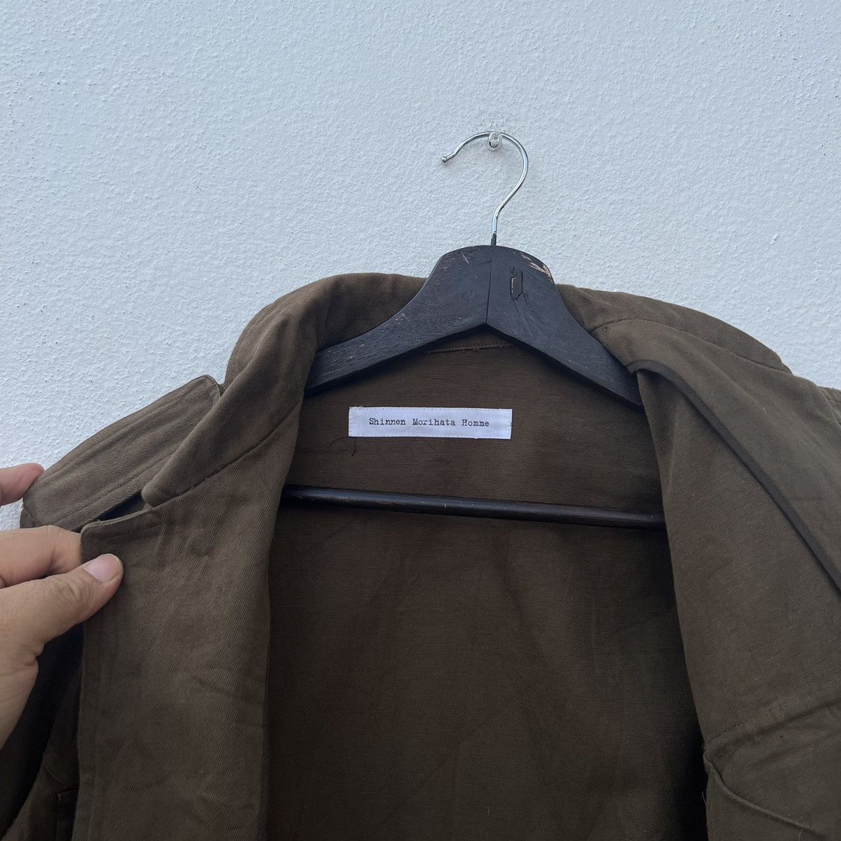 Japanese Brand SHINNEN MORIHATA HOMME HIKORY CHORE JACKET MADE IN JAPAN Size US M / EU 48-50 / 2 - 15 Thumbnail