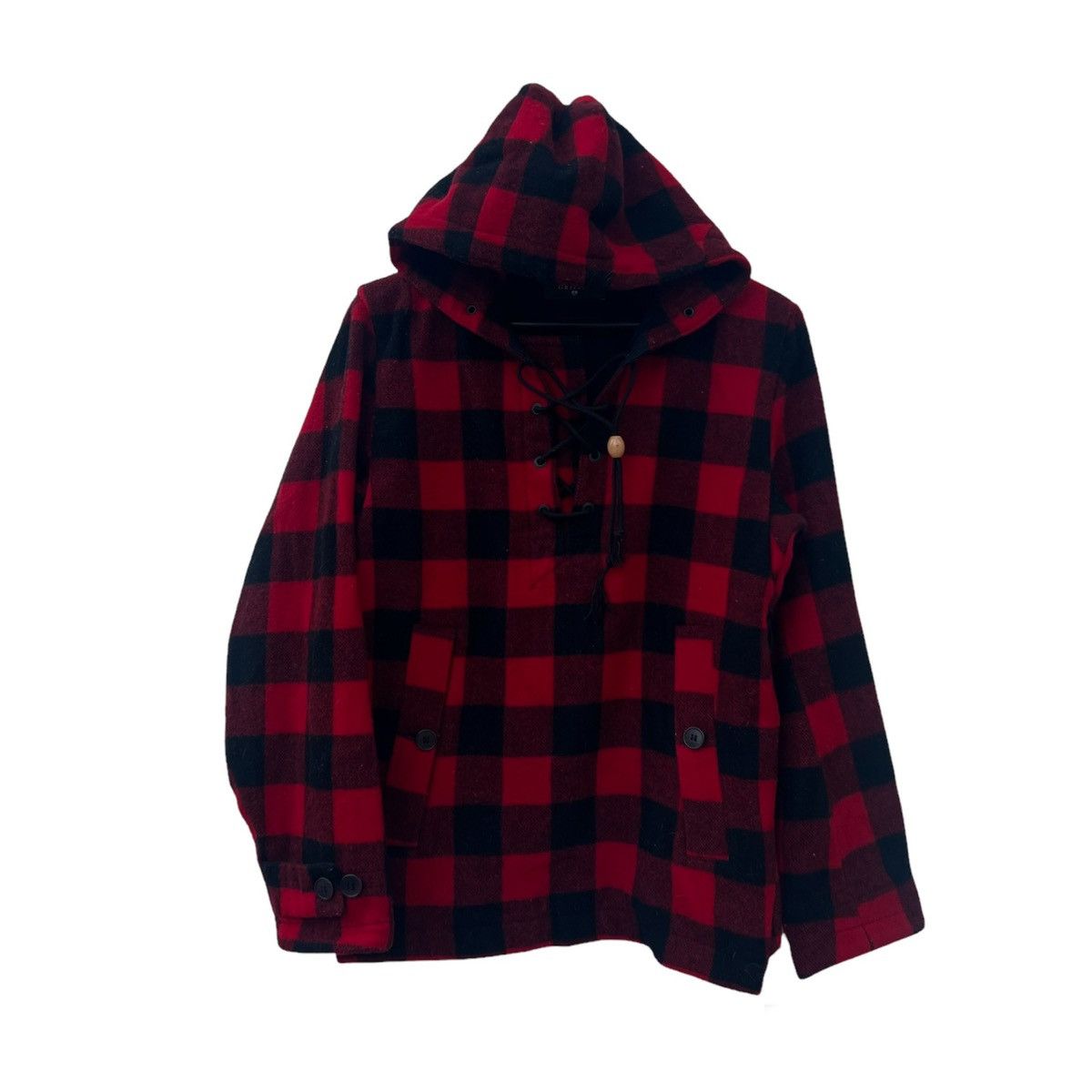 Griffin TARTAN DESIGN PUNK STYLE GRIFFIN WOOL JACKET MADE IN ITALY Size US XS / EU 42 / 0 - 6 Thumbnail