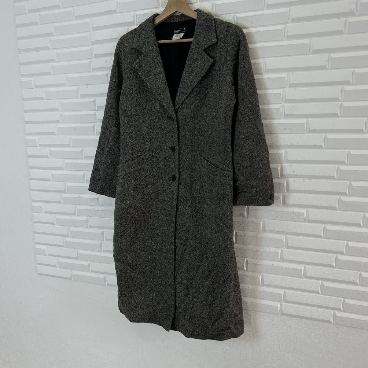 agnes b. LONG JACKET WOOL AGNES B MADE IN JAPAN Size US M / EU 48-50 / 2 - 2 Thumbnail