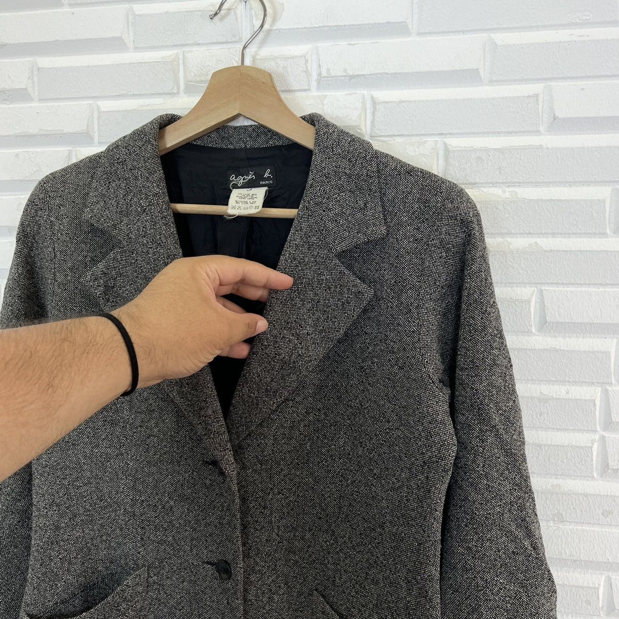 agnes b. LONG JACKET WOOL AGNES B MADE IN JAPAN Size US M / EU 48-50 / 2 - 6 Thumbnail