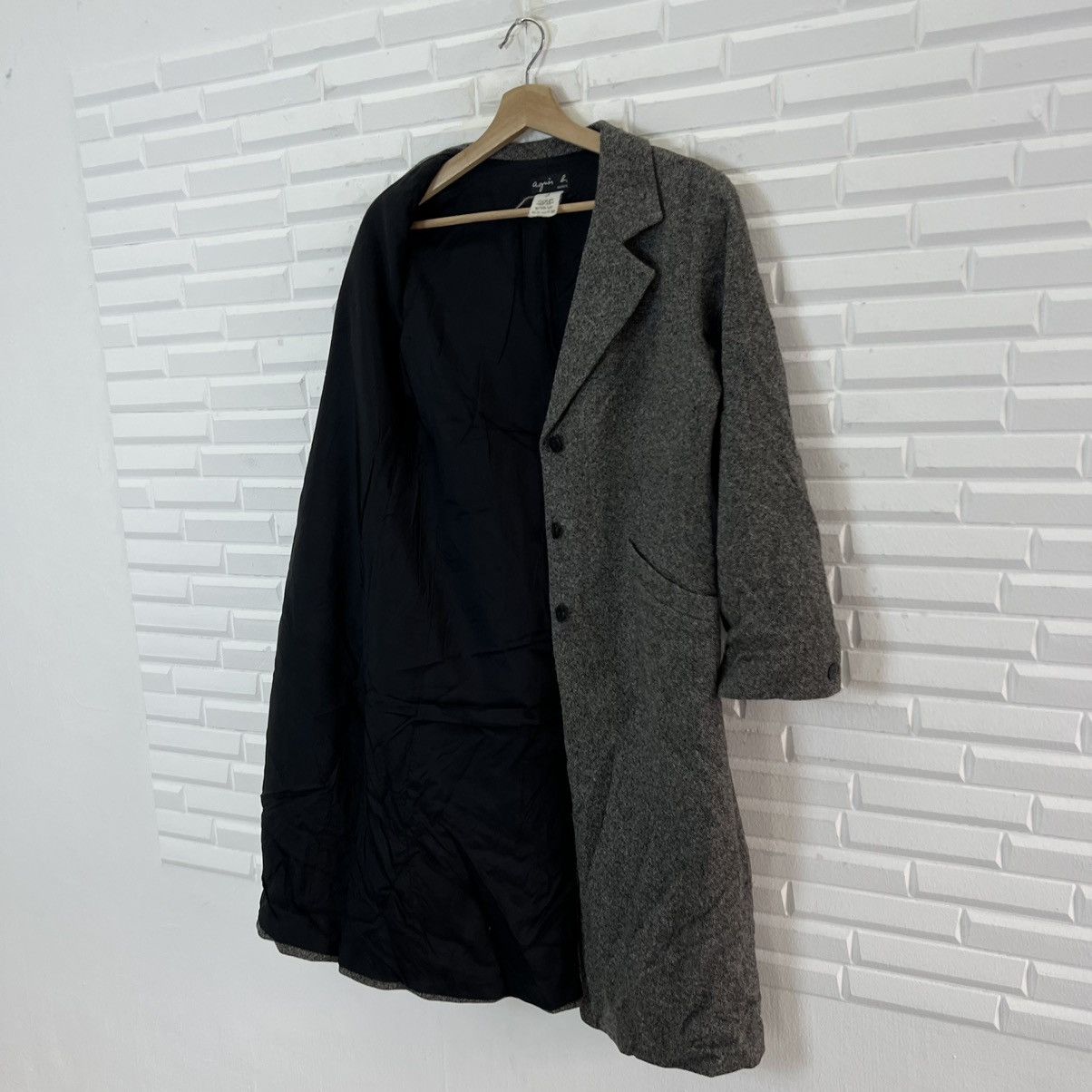 agnes b. LONG JACKET WOOL AGNES B MADE IN JAPAN Size US M / EU 48-50 / 2 - 11 Thumbnail